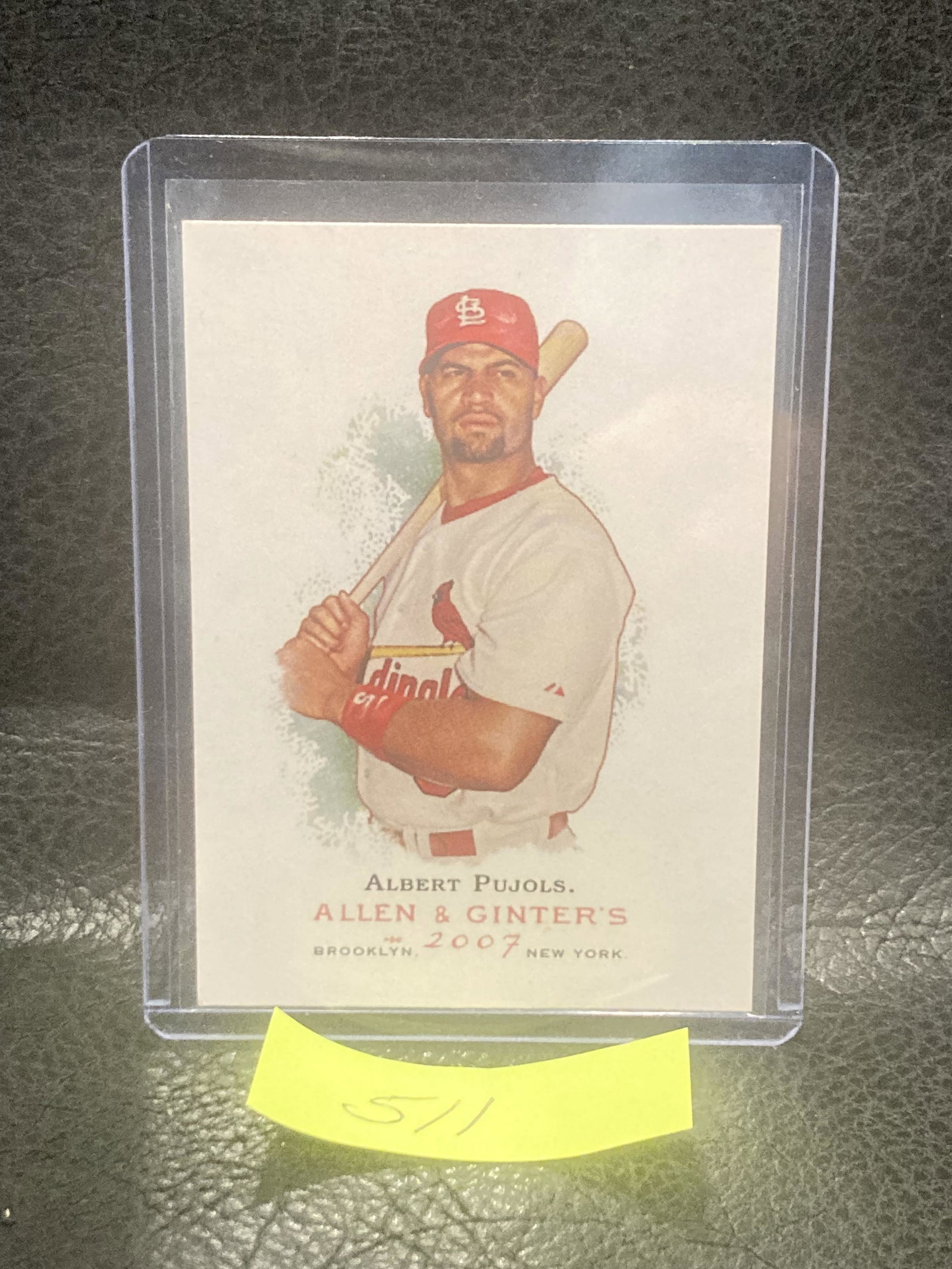 Albert Pujols 2007 Topps Allen Ginter #50 St Louis Cardinals: Albert Pujols 2007 Topps Allen Ginter #50 St Louis Cardinals