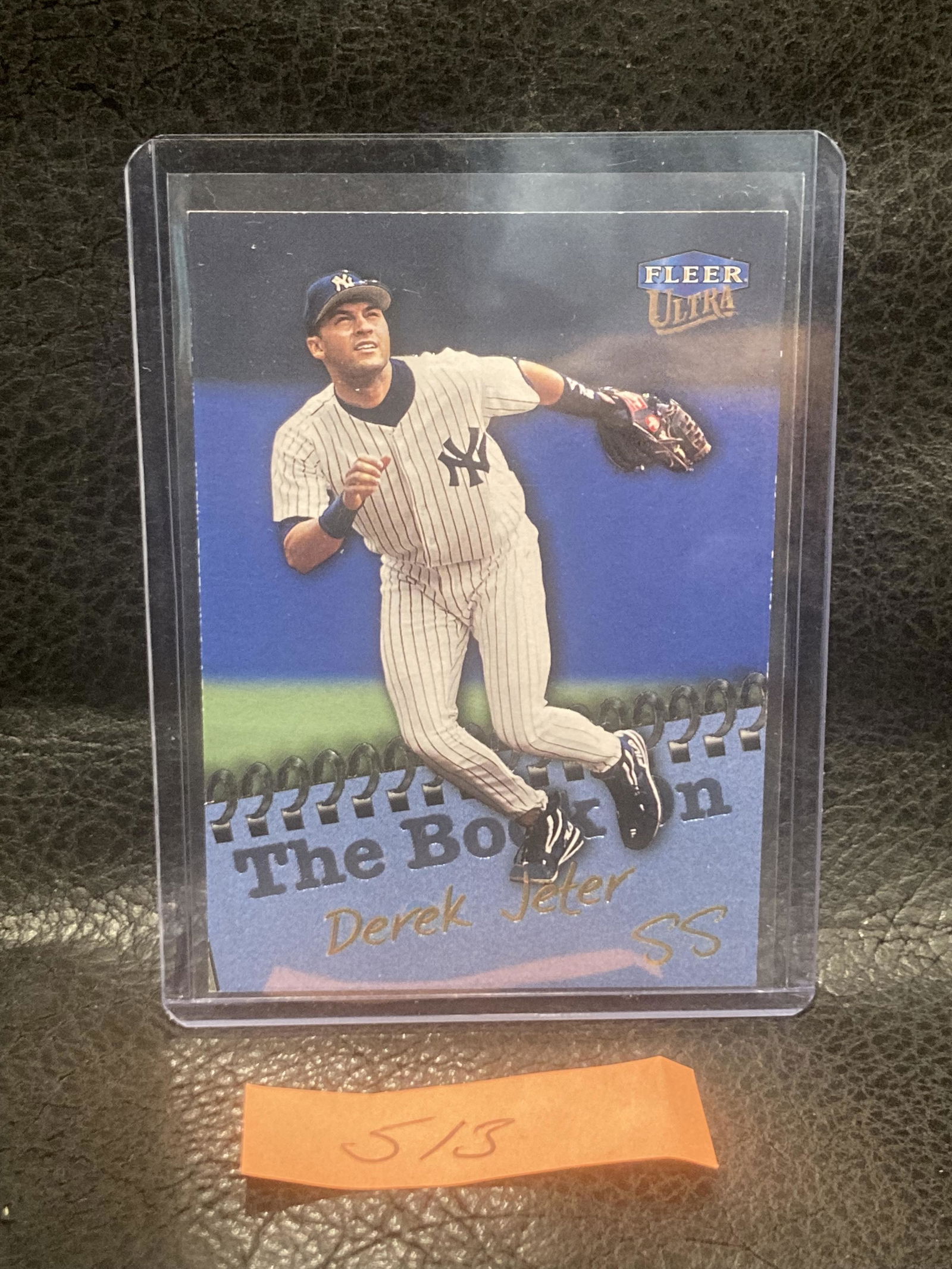 Derek Jeter 1999 Fleer Ultra The Book On #19 Yankees (1 of 2)