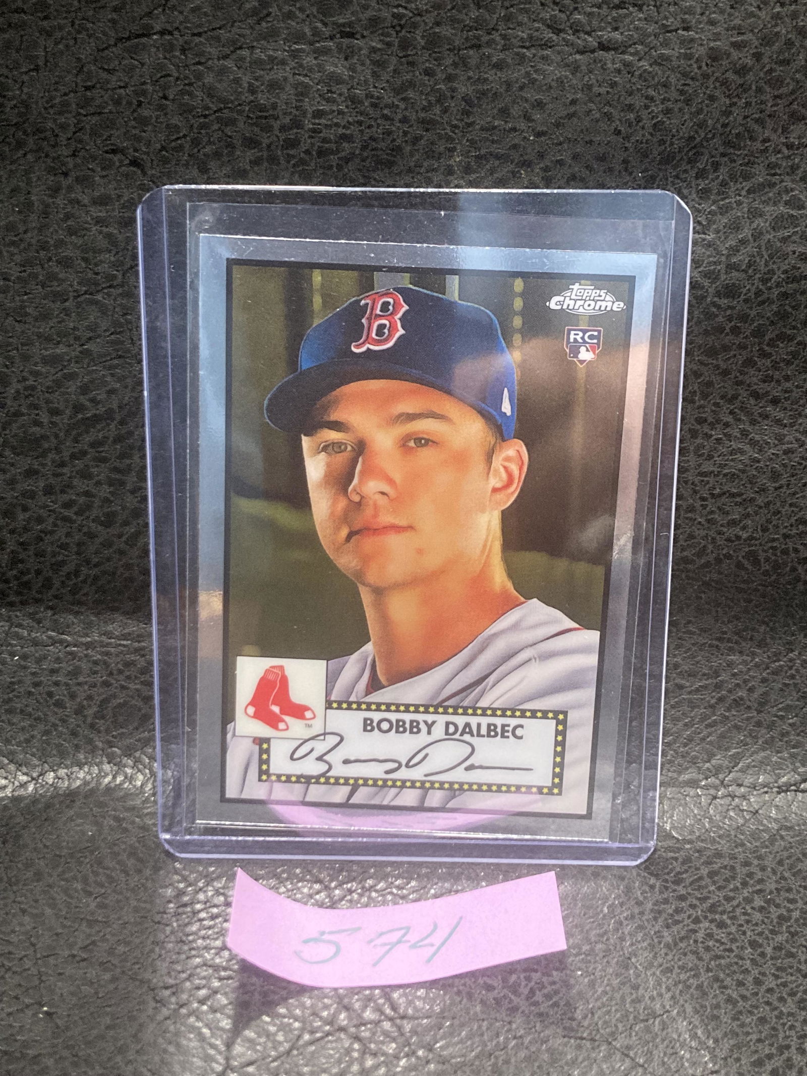 Bobby Dalbec 2021 Topps Chrome Platinum Anniversary #29 Red Sox Base Rc (1 of 2)