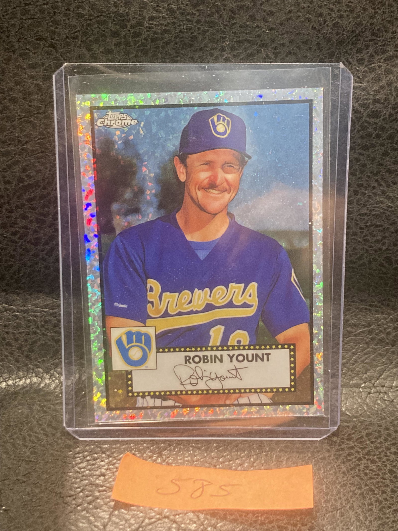 Robin Yount 2021 Topps Chrome Platinum Anniversary Refractor Brewers Mini Diamond #/70 Brewers: Robin Yount 2021 Topps Chrome Platinum Anniversary Refractor Brewers Mini Diamond #/70 Brewers
