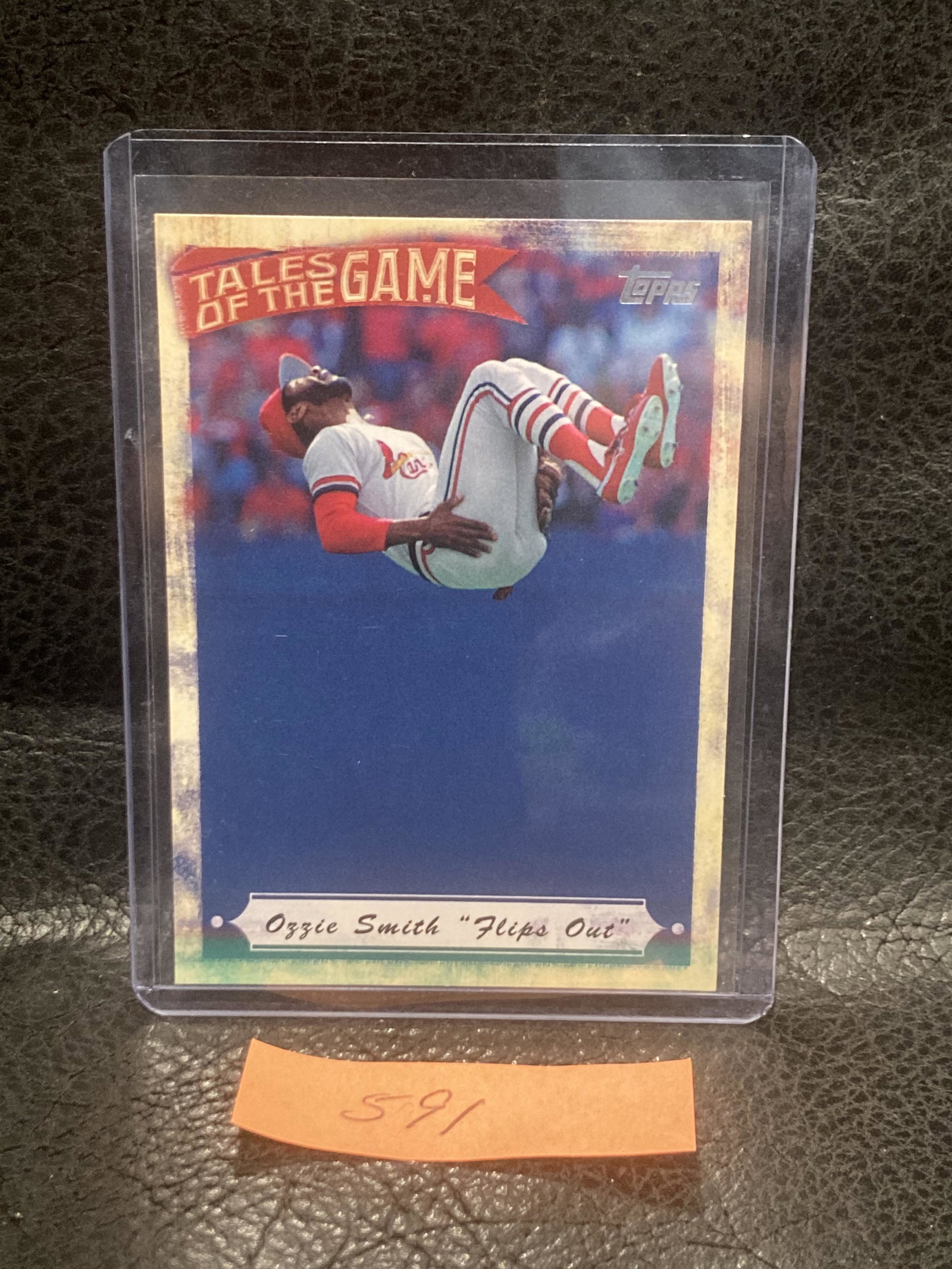 Ozzie Smith 2010 Topps Tales Of The Game #TOG-15 Hof Cardnails: Ozzie Smith 2010 Topps Tales Of The Game #TOG-15 Hof Cardnails