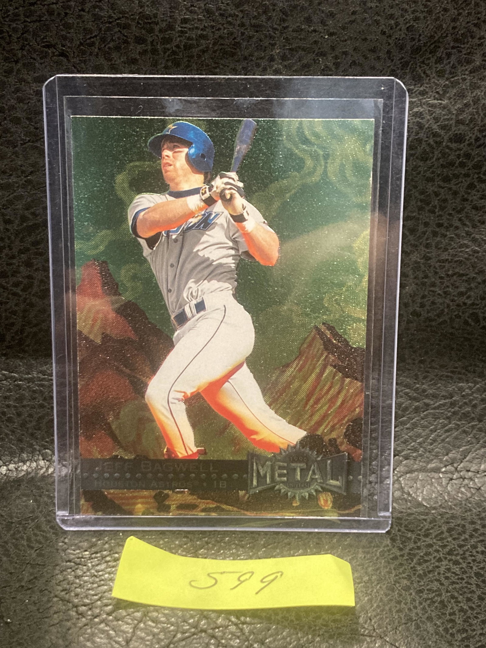 Jeff Bagwell 1996 Fleer Metal Astros #172 Houston Astros: Jeff Bagwell 1996 Fleer Metal Astros #172 Houston Astros