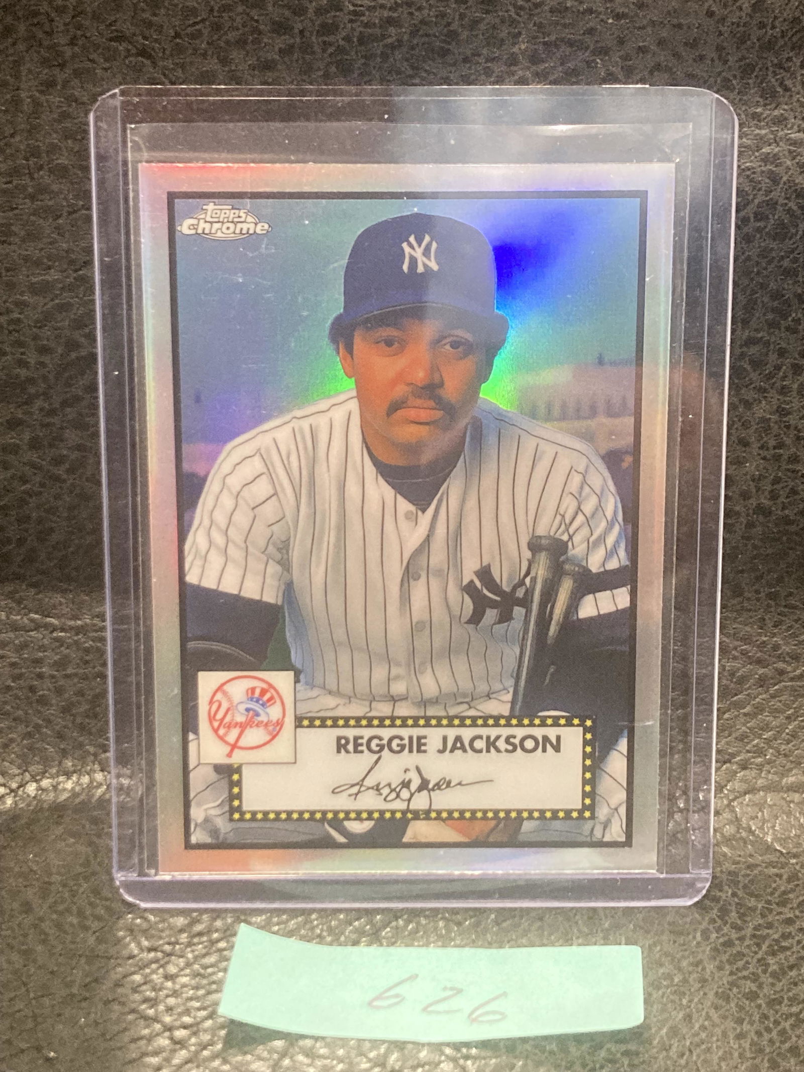 Reggie Jackson 2021 Topps Chrome Platinum Anniversary #499 Refractor Yankees (1 of 2)
