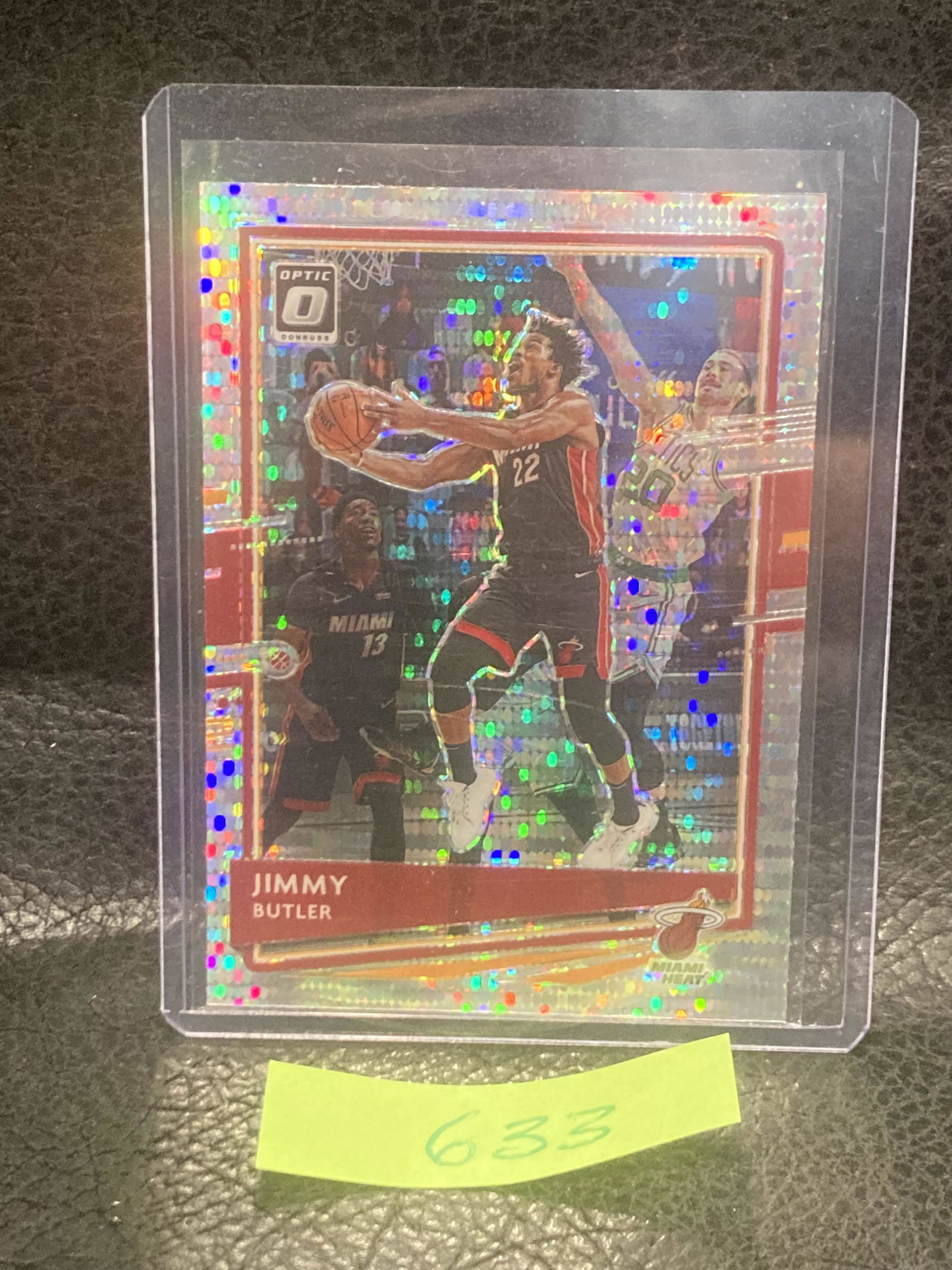 Jimmy Butler 2020 Donruss Optic #33 Heat Silver Pulsar Prizm (1 of 2)