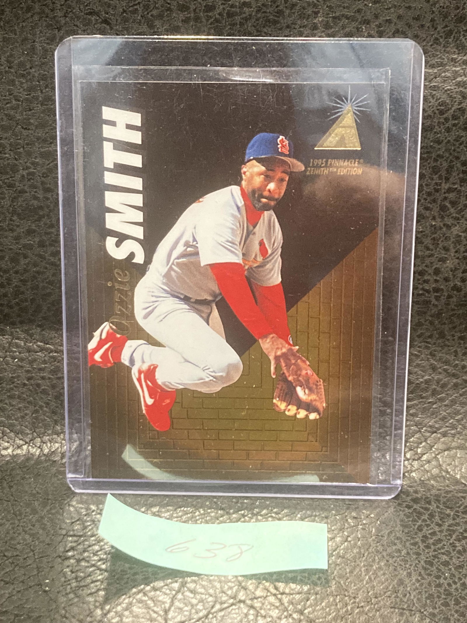 Ozzie Smith1995 Pinnacle Zenith Baseball Card #79 St Louis Cardinals: Ozzie Smith1995 Pinnacle Zenith Baseball Card #79 St Louis Cardinals
