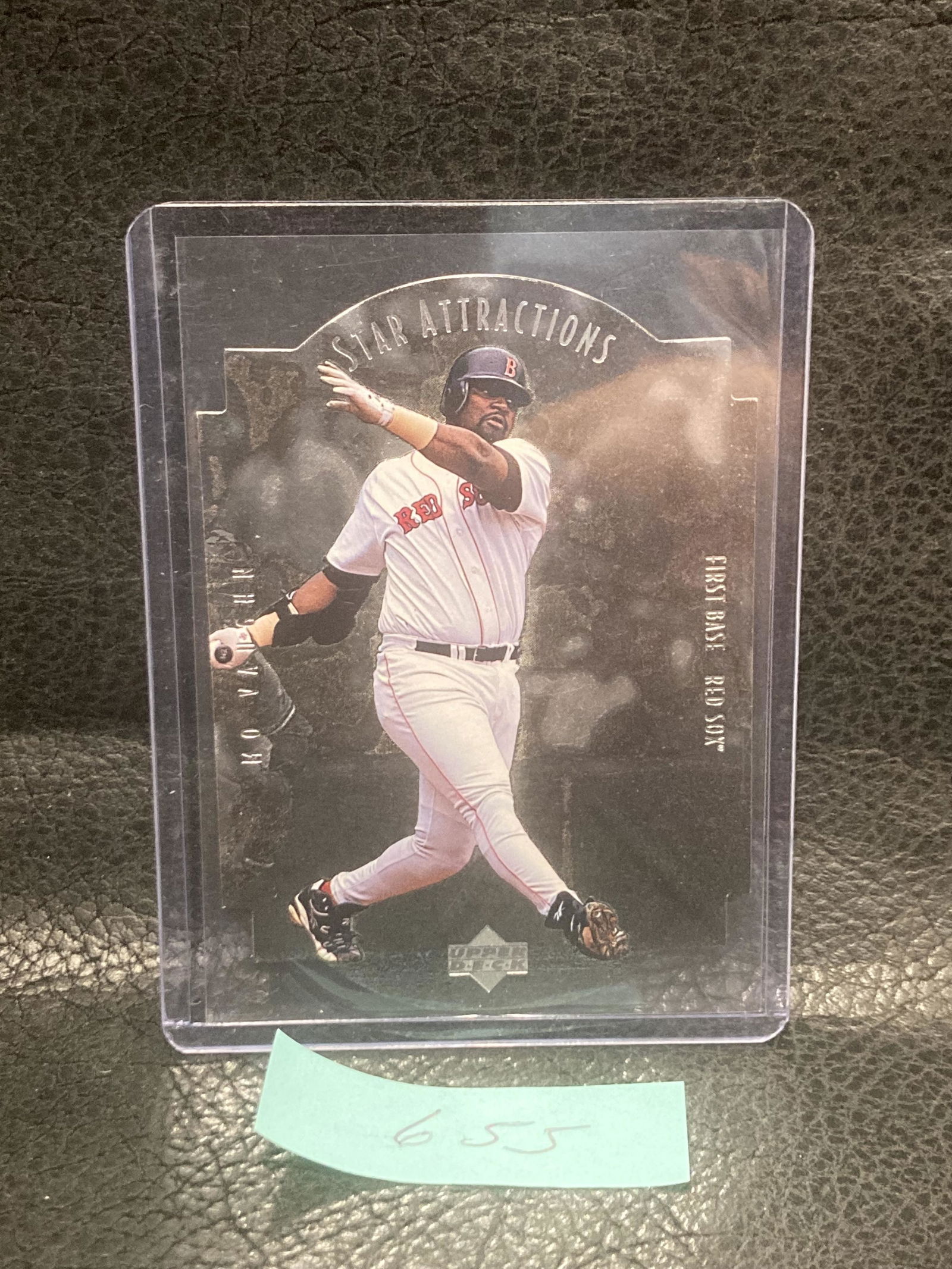 Mo Vaughn 1997 Upper Deck Star Attractions Red Sox #SA20 (1 of 2)