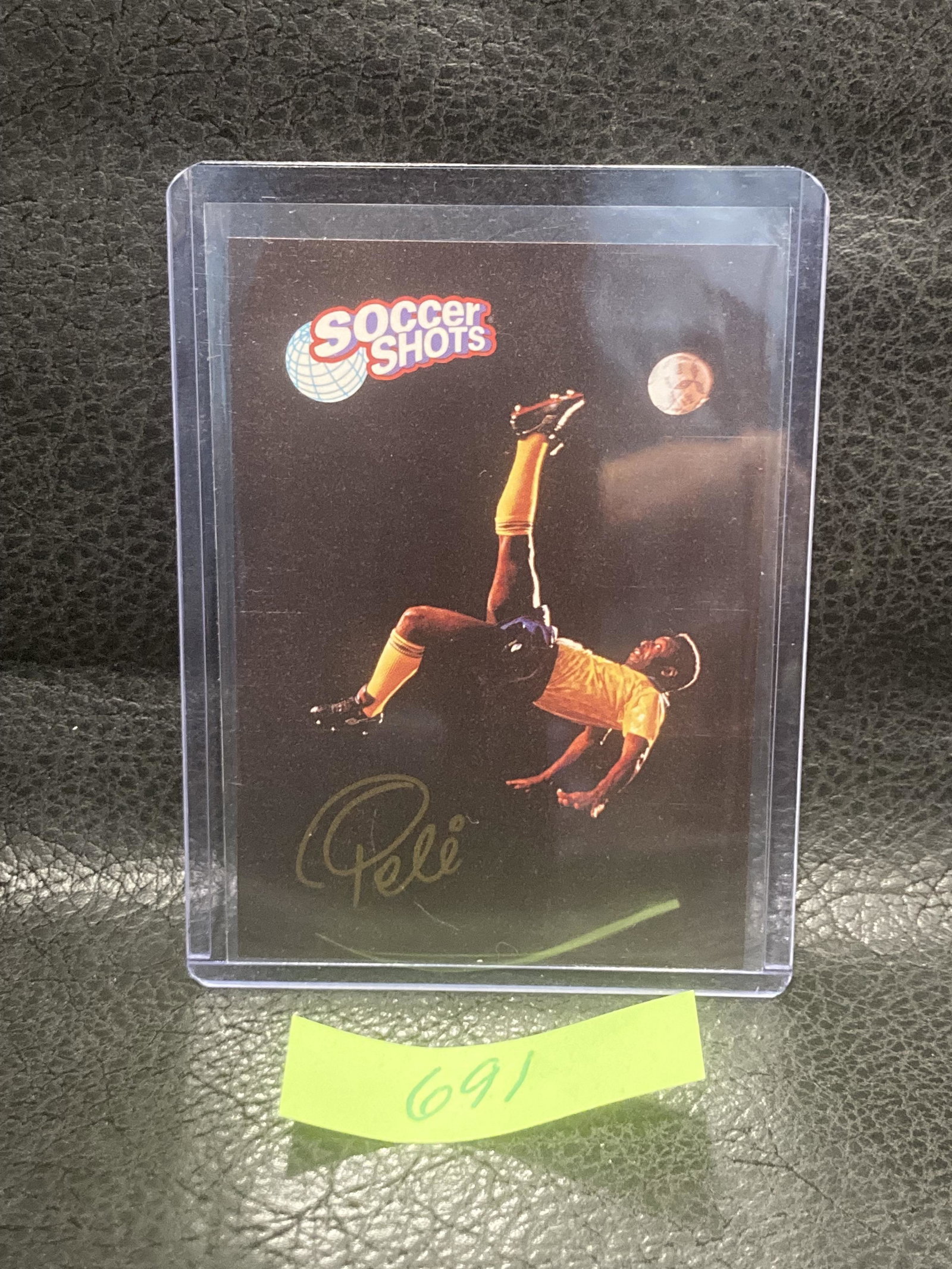 1983 Soccer Shots Pele Promo Soccer Card Brazil National Team: 1983 Soccer Shots Pele Promo Soccer Card Brazil National Team