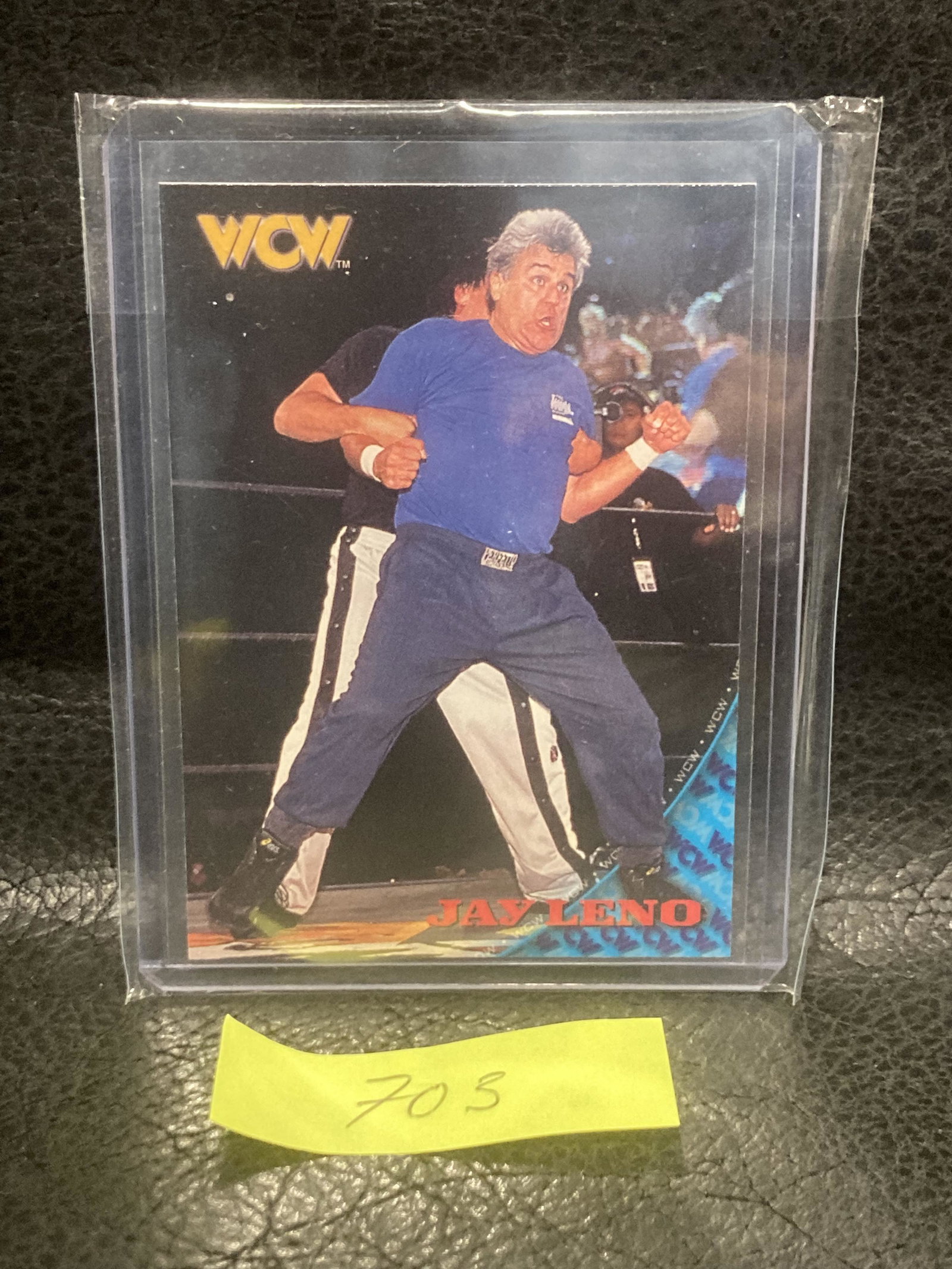 Jay Leno 1998 Topps Wcw Wrestling Rookie Card: Jay Leno 1998 Topps Wcw Wrestling Rookie Card