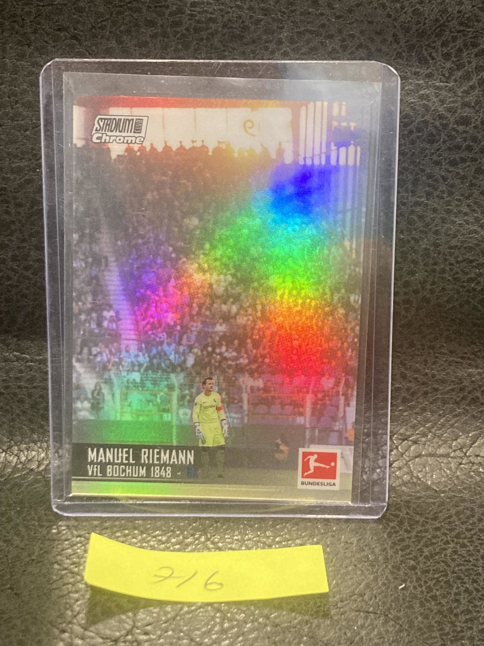 Manuel Riemann 2021-22 Stadium Club Chrome Bundesliga Refractor #27: Manuel Riemann 2021-22 Stadium Club Chrome Bundesliga Refractor #27