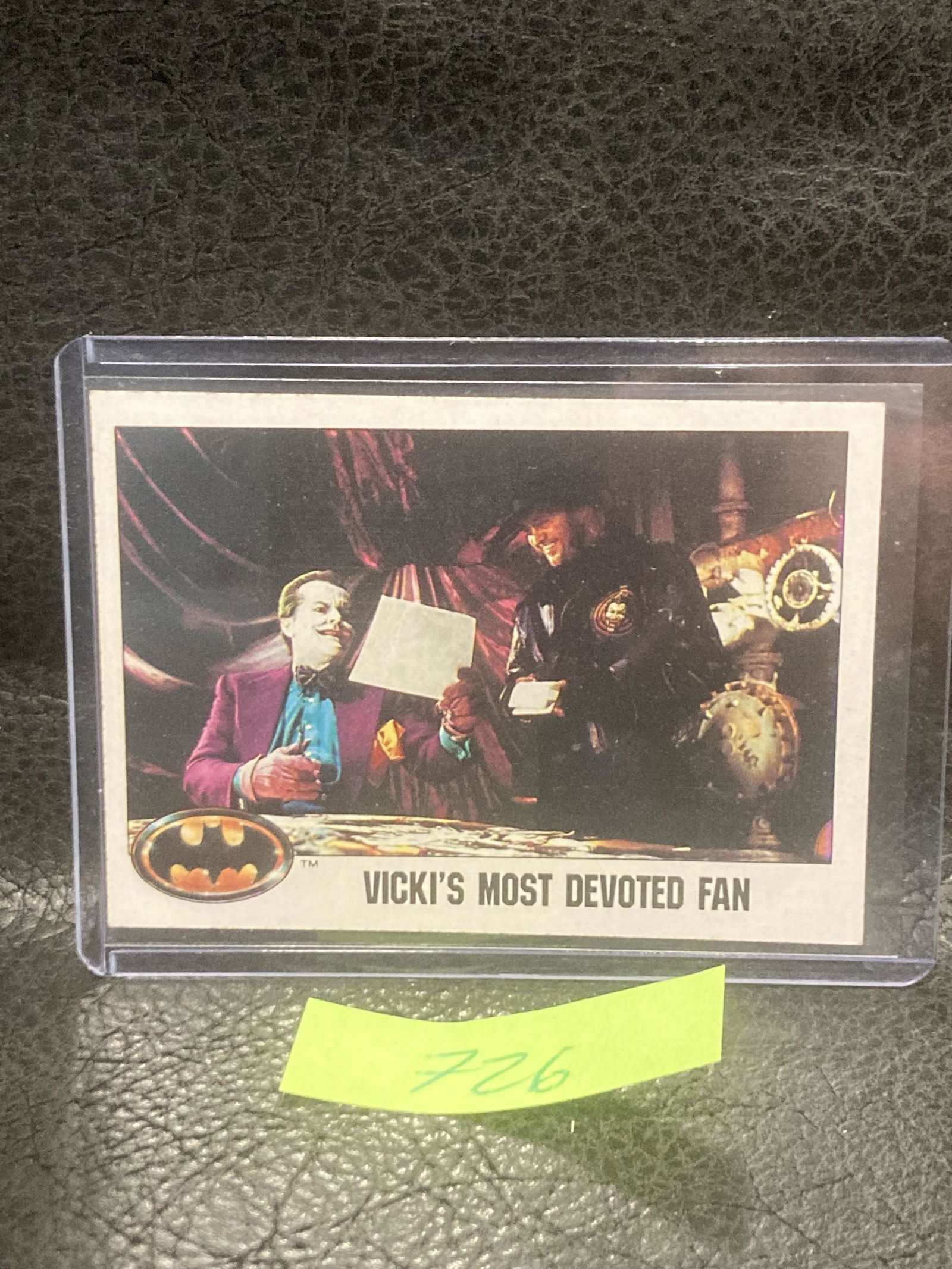 1989 Topps Batman Factory Set Glossy Vickis Most Devoted Fan #61 (1 of 2)