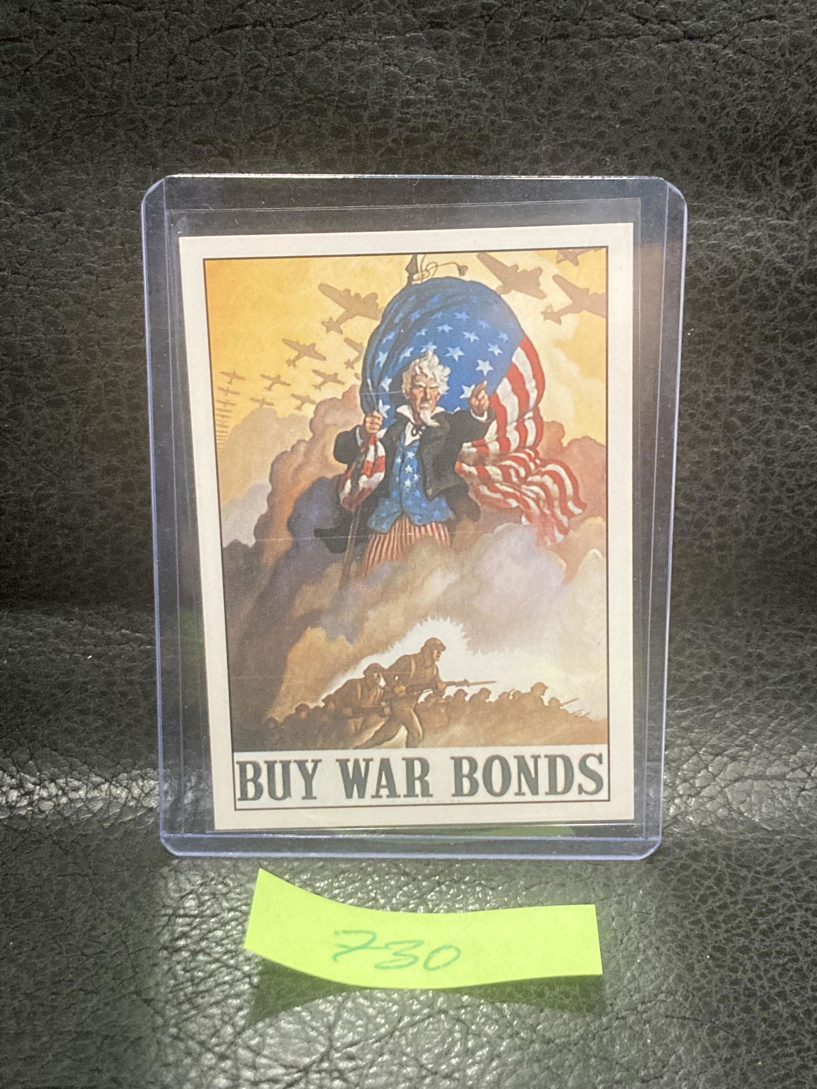 1992 Pacific World War Ii Major Buy War Bonds Card (1 of 2)