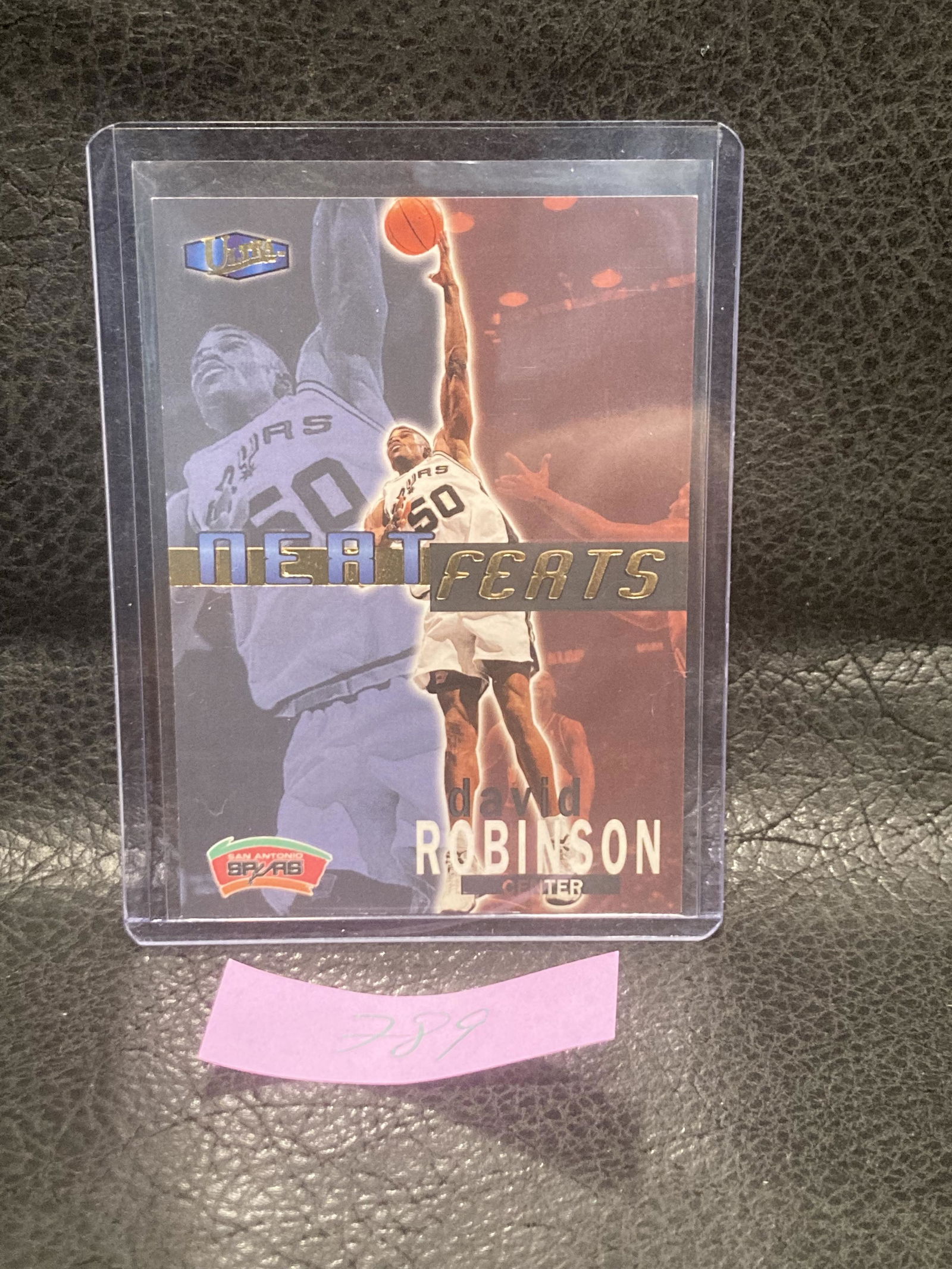 David Robinson 1997-1998 Fleer Ultra Neat Feats 10 Of 18 Pack To Sleeve Pristine: David Robinson 1997-1998 Fleer Ultra Neat Feats 10 Of 18 Pack To Sleeve Pristine