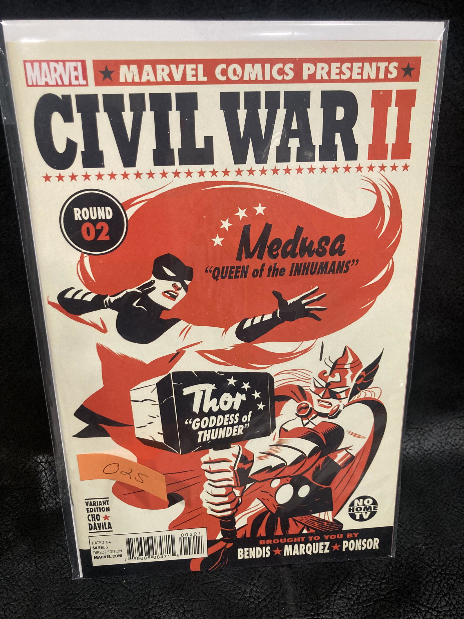 Civil War Ii Thor Vs Medusa #2 Cho Variant 2016 Marvel Comics (1 of 1)