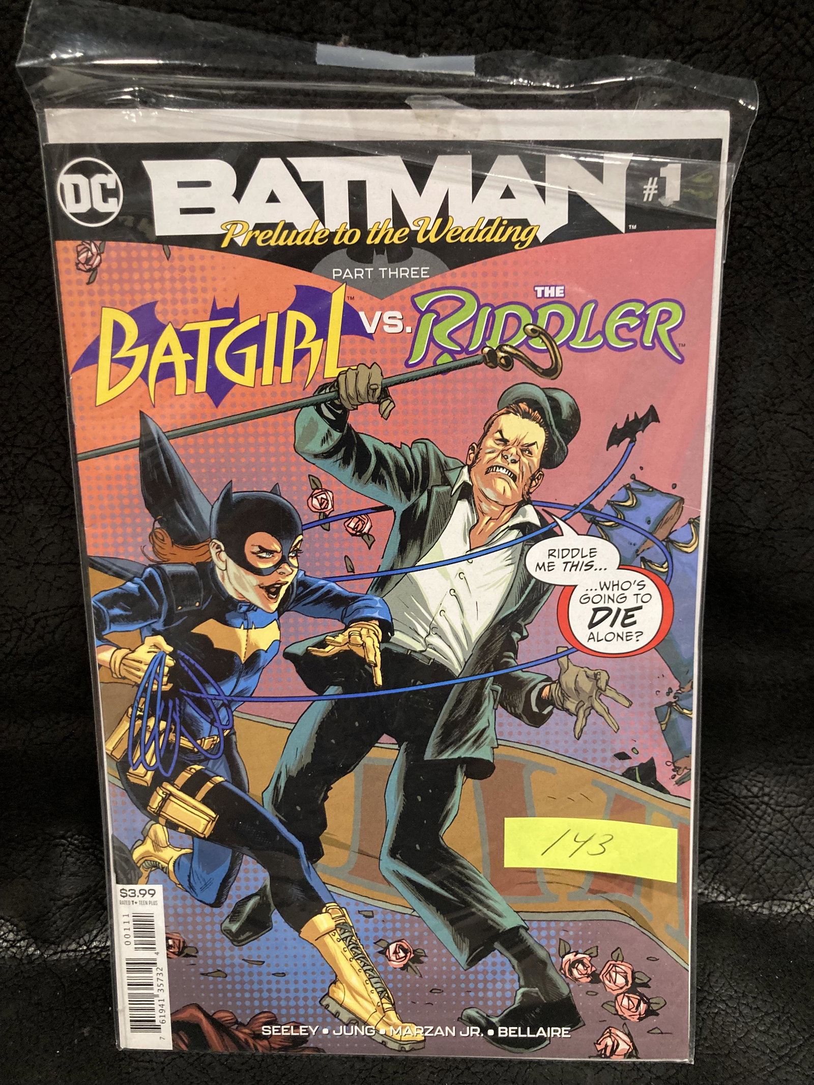 Batman Prelude To The Wedding: Batgirl Vs. The Riddler #1 2018 Dc Comics (1 of 1)