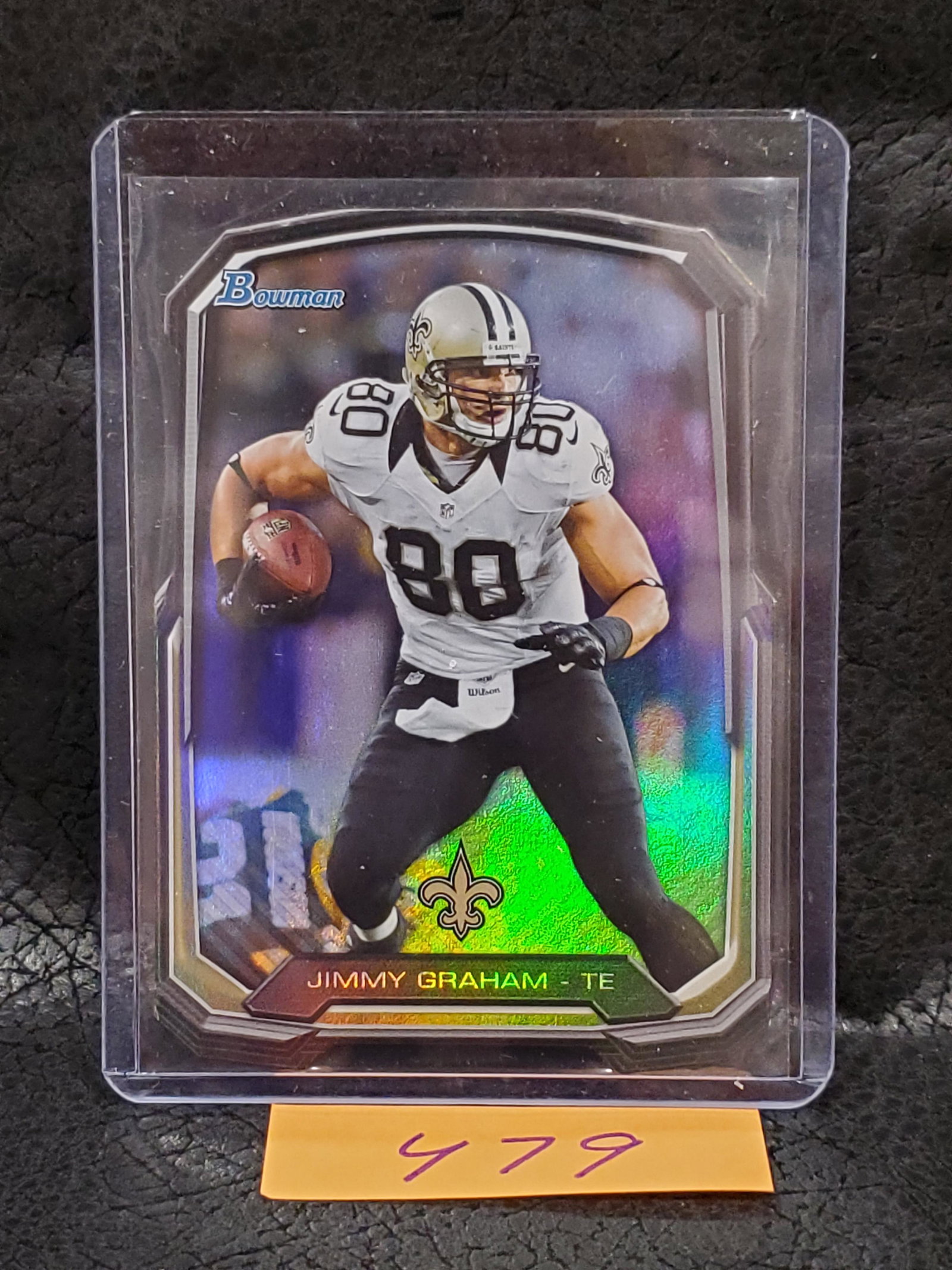 Jimmy Graham 2013 Bowman Silver New Orleans Saints #BDC-JG: Jimmy Graham 2013 Bowman Silver New Orleans Saints #BDC-JG