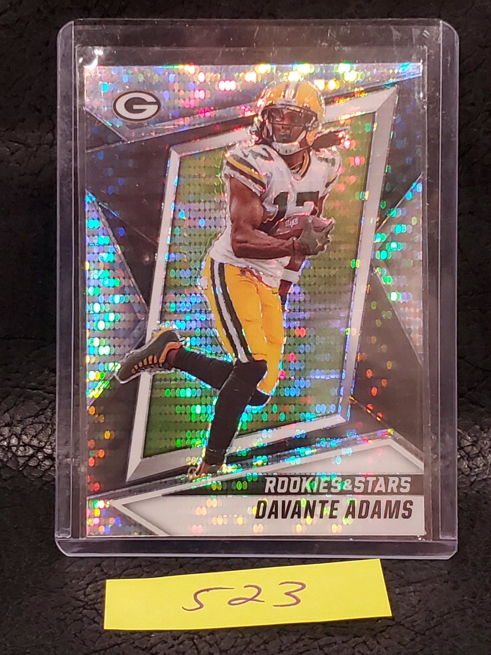 Davante Adams 2021 Rookies And Stars Silver Pulsar Green Bay Packers #58: Davante Adams 2021 Rookies And Stars Silver Pulsar Green Bay Packers #58