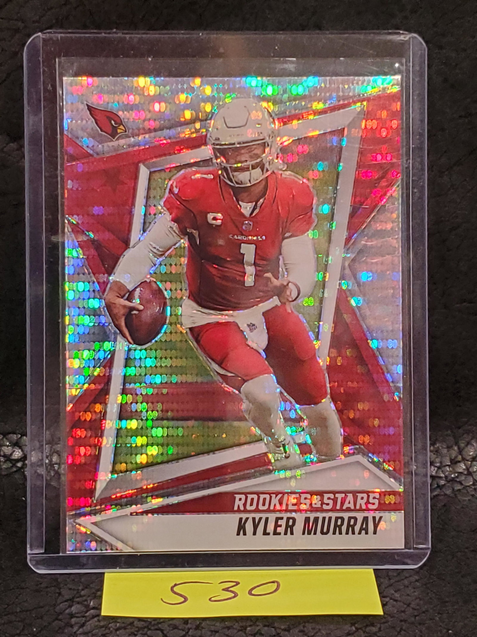Kyler Murray 2021 Rookies and Stars Silver Pulsar Arizona Cardinals #27: Kyler Murray 2021 Rookies and Stars Silver Pulsar Arizona Cardinals #27