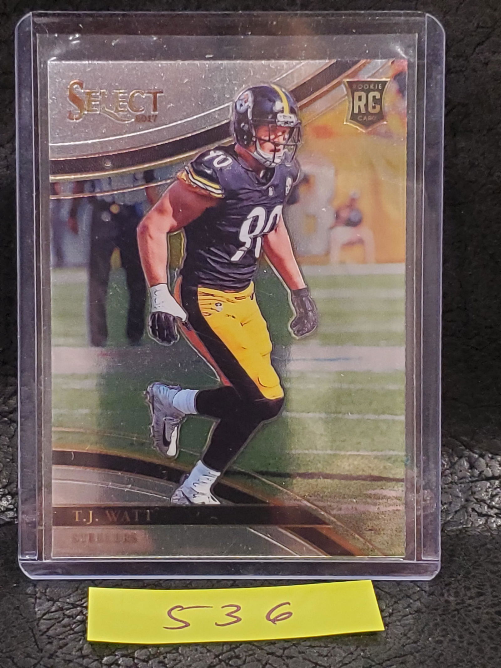 T.J. Watt 2017 Select Field Level Base Rookie Pittsburgh Steelers #259 (1 of 2)