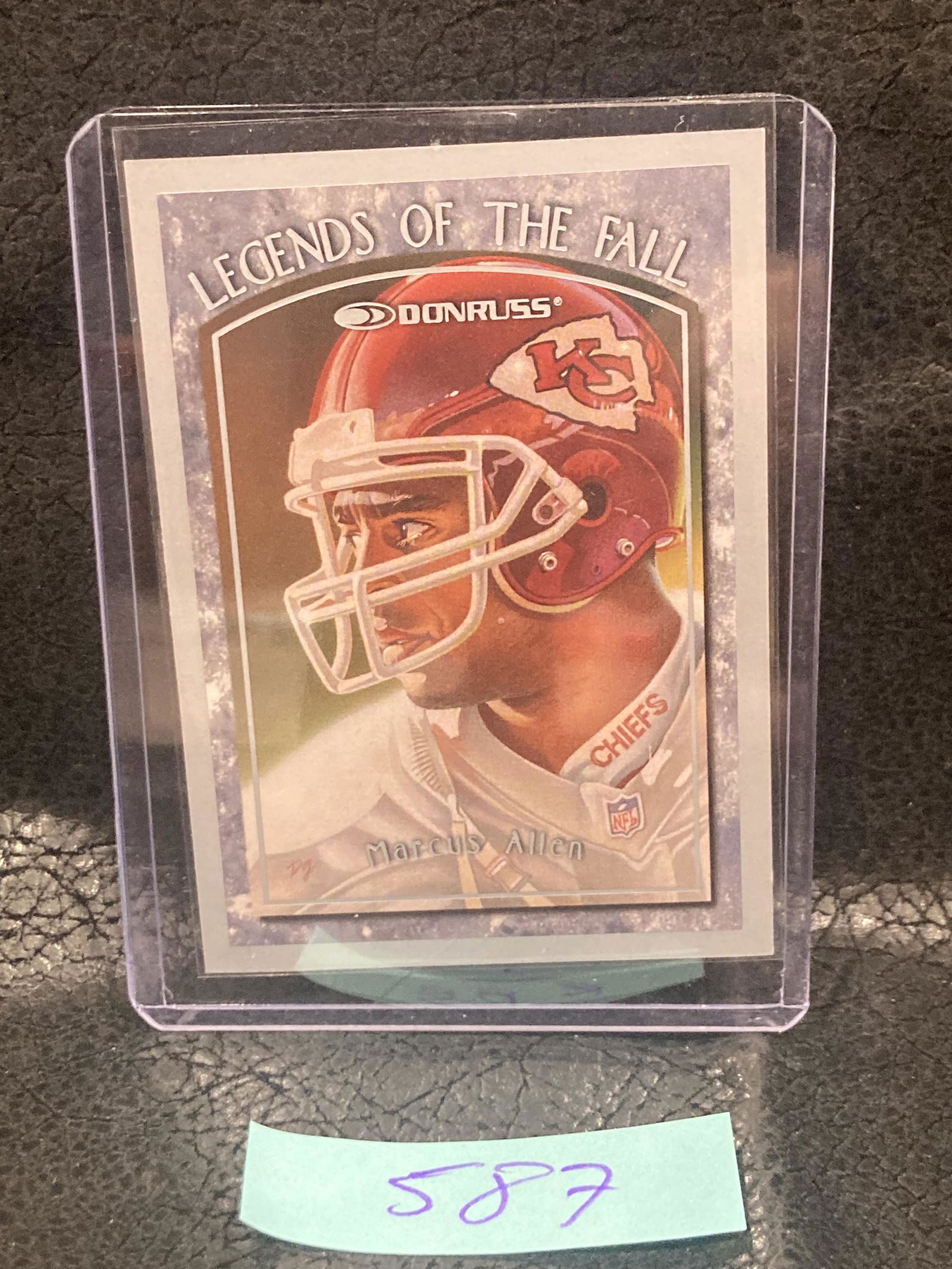 Marcus Allen 1997 Donruss Legends of The Fall #/10000 Kansas City Chiefs #9 (1 of 2)