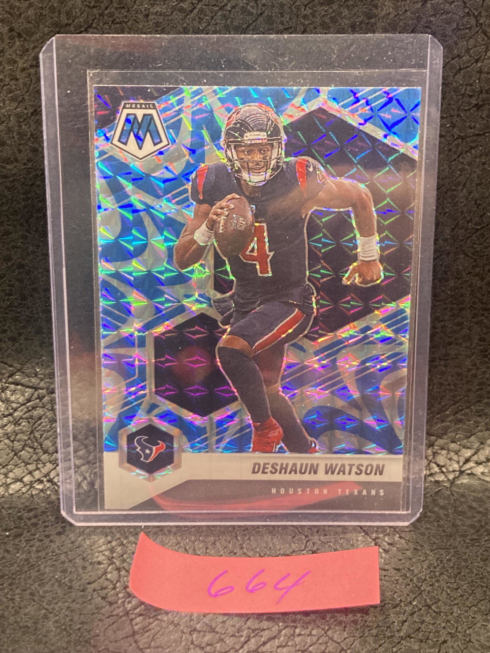 Deshaun Watson 2021 Mosaic Reactive Blue Houston Texans #85 (1 of 2)