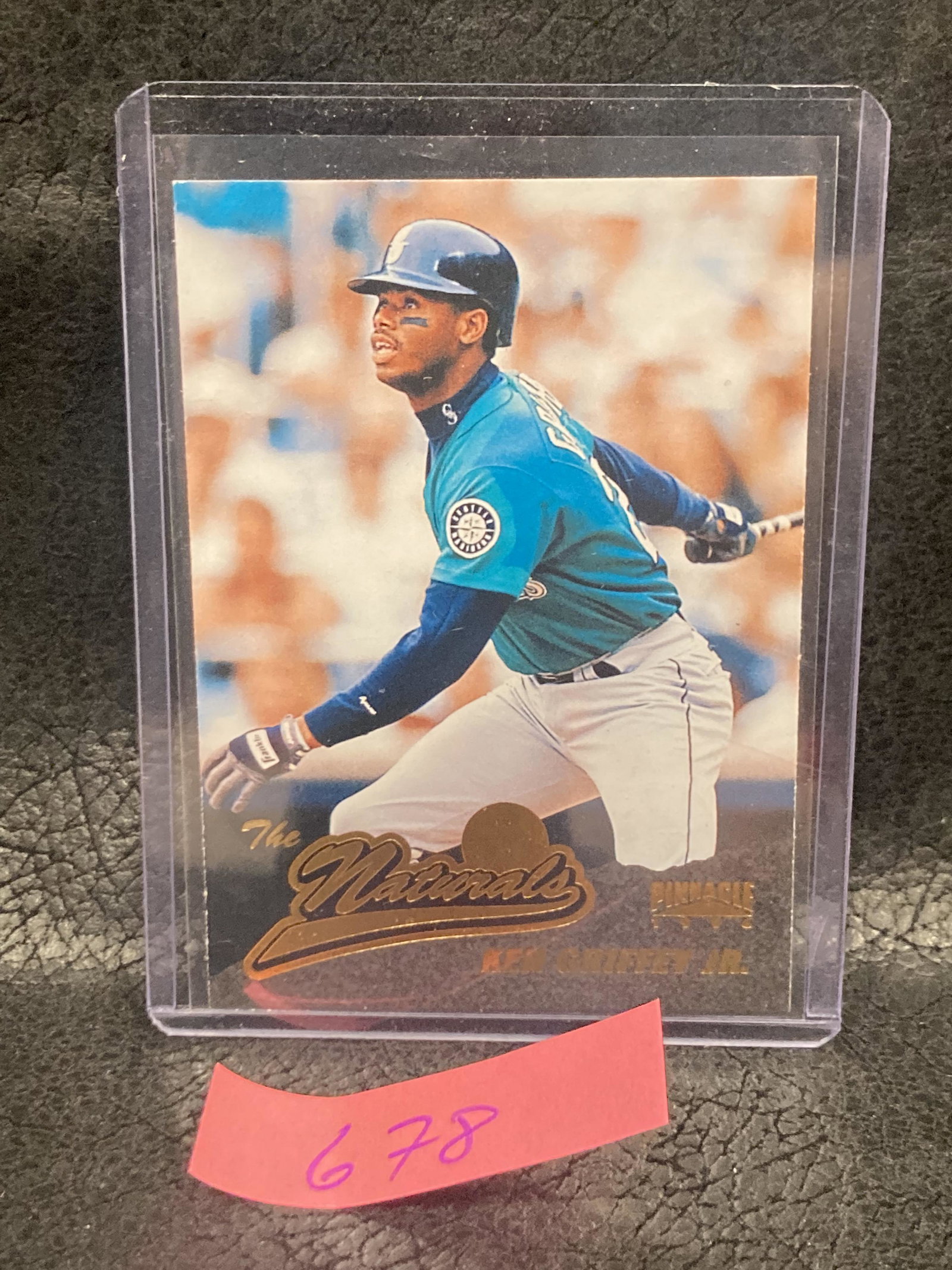 Ken Griffey Jr. 1996 Pinnacle The Nationals Seattle Mariners #134: Ken Griffey Jr. 1996 Pinnacle The Nationals Seattle Mariners #134
