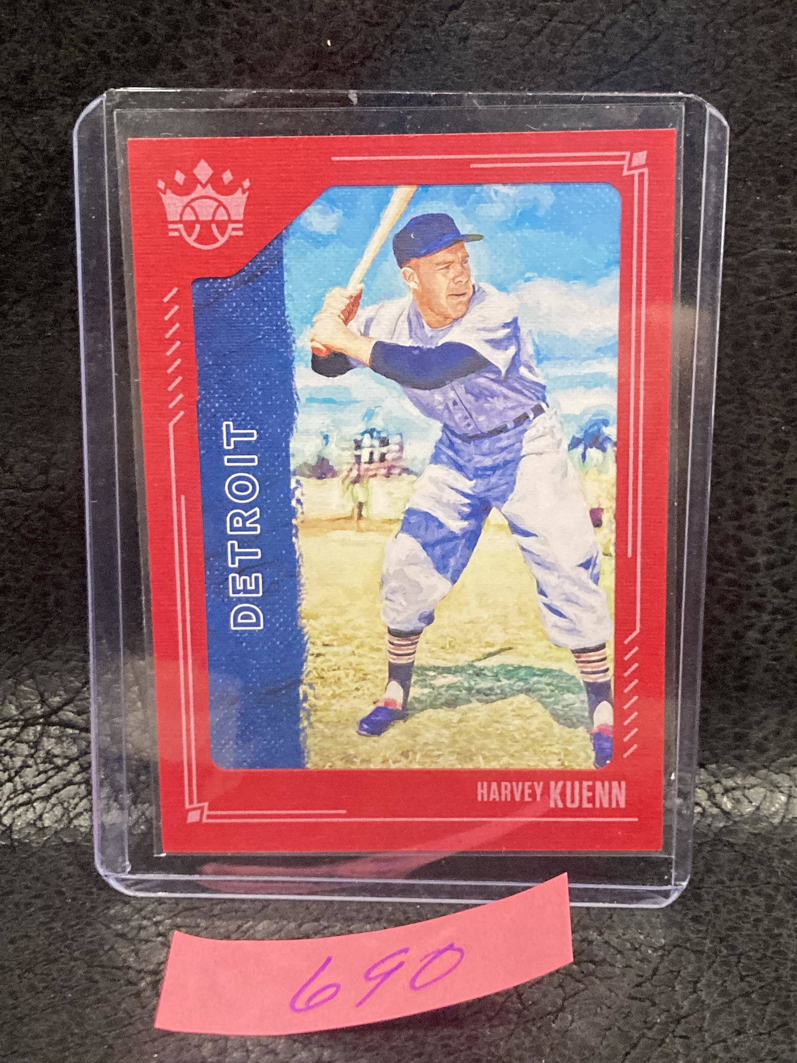 Harvey Kuenn 2021 Diamond Kings Red Detroit Tigers #3 (1 of 2)