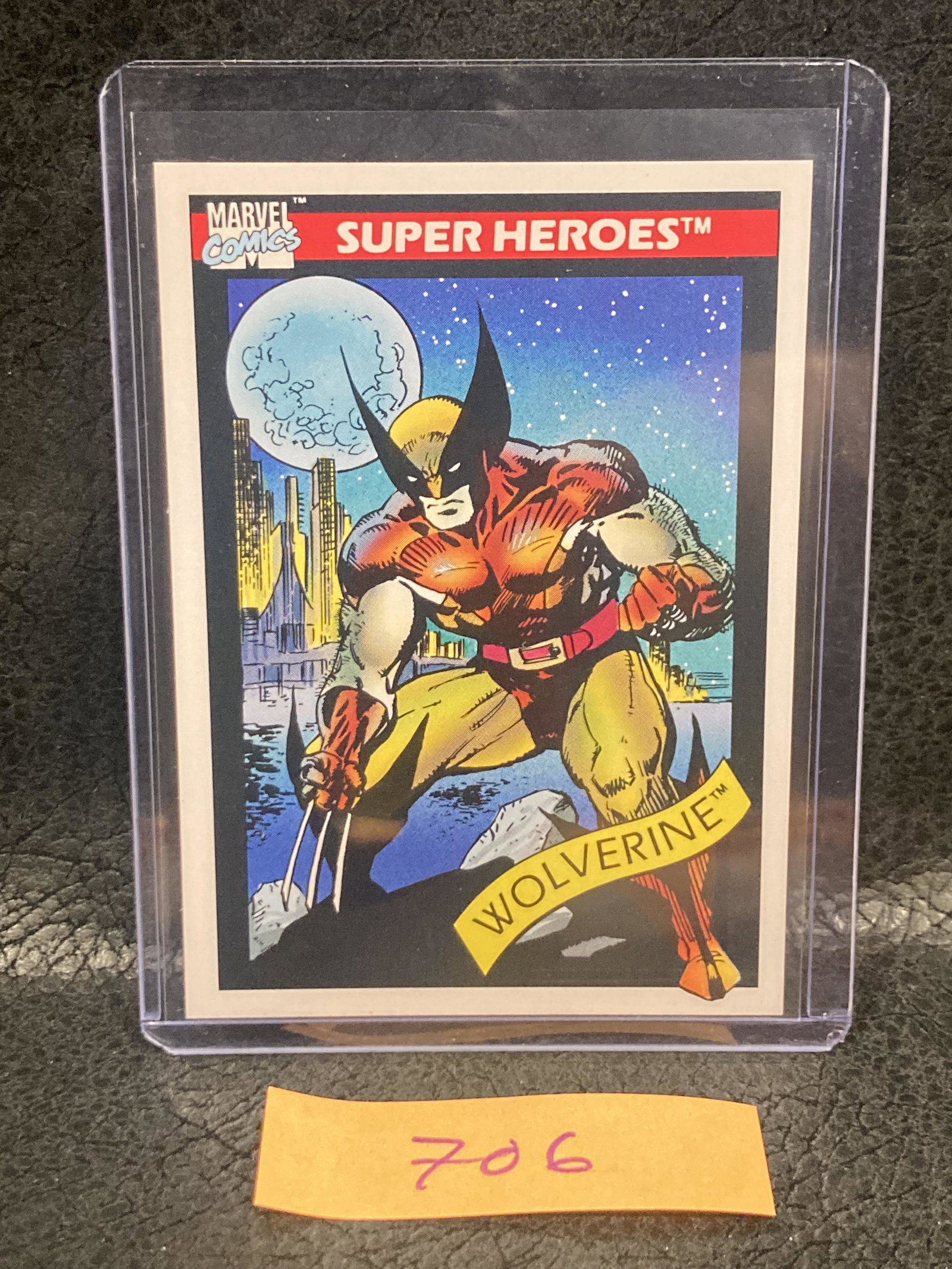 Wolverine #10 1990 Impel Marvel Universe Trading Card: Wolverine #10 1990 Impel Marvel Universe Trading Card