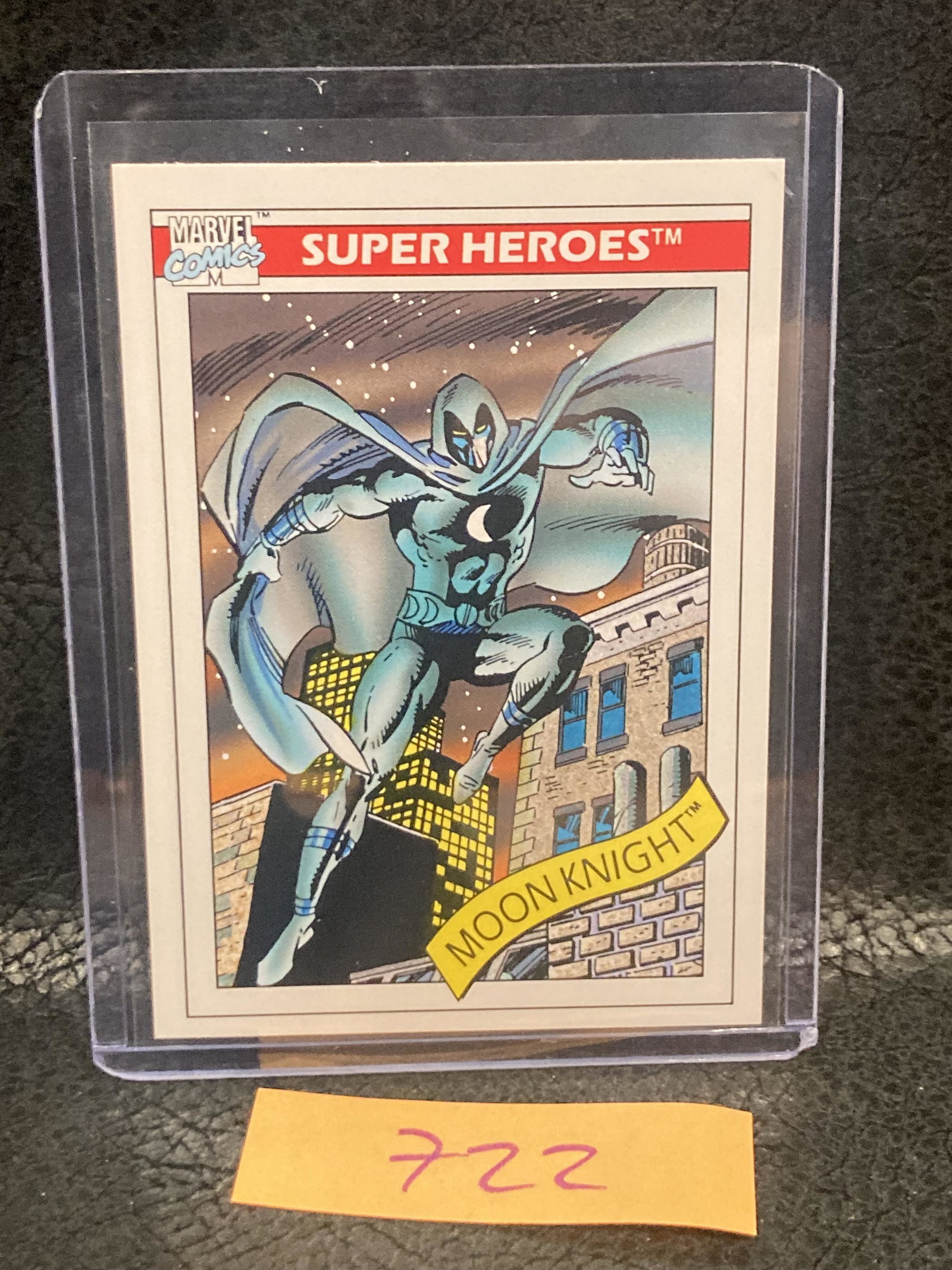 Moon Knight #26 1990 Impel Marvel Universe Trading Card: Moon Knight #26 1990 Impel Marvel Universe Trading Card