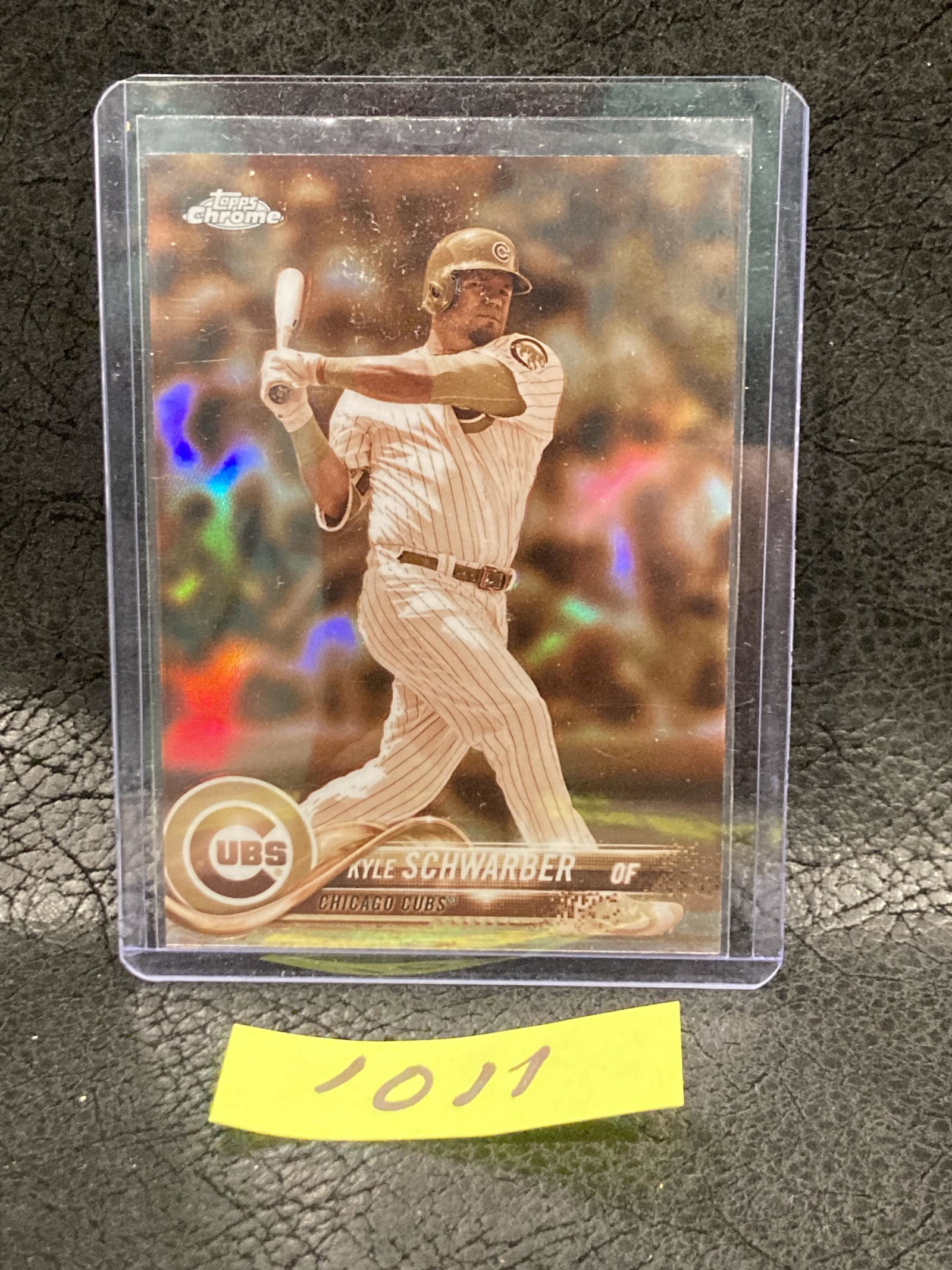 Kyle Schwarber 2018 Topps Chrome Sepia Refractor Chicago Cubs #56 (1 of 2)