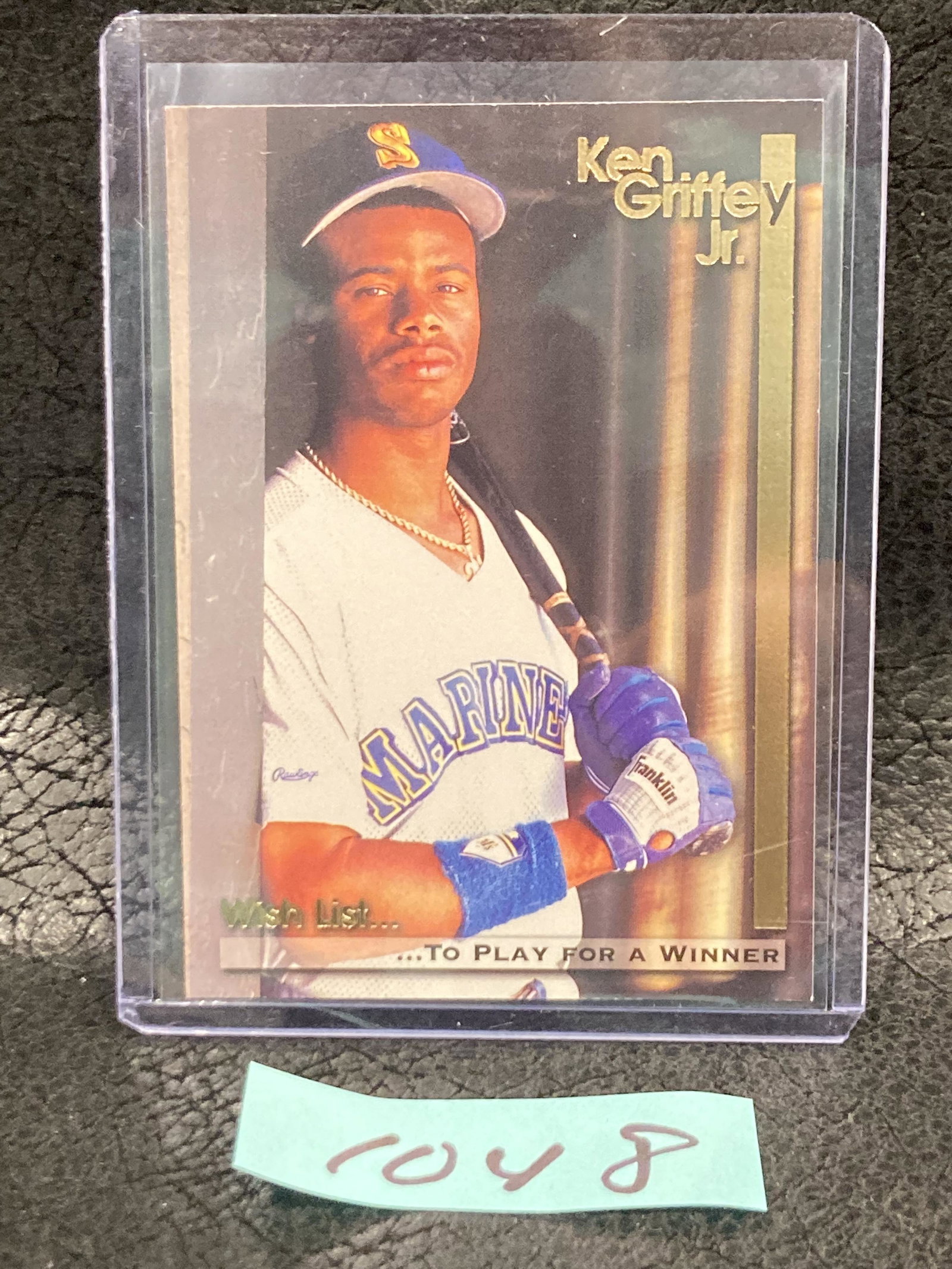 Ken Griffey Jr. 1995 Megacards Wishlist Insert Seattle Mariners #7 (1 of 2)