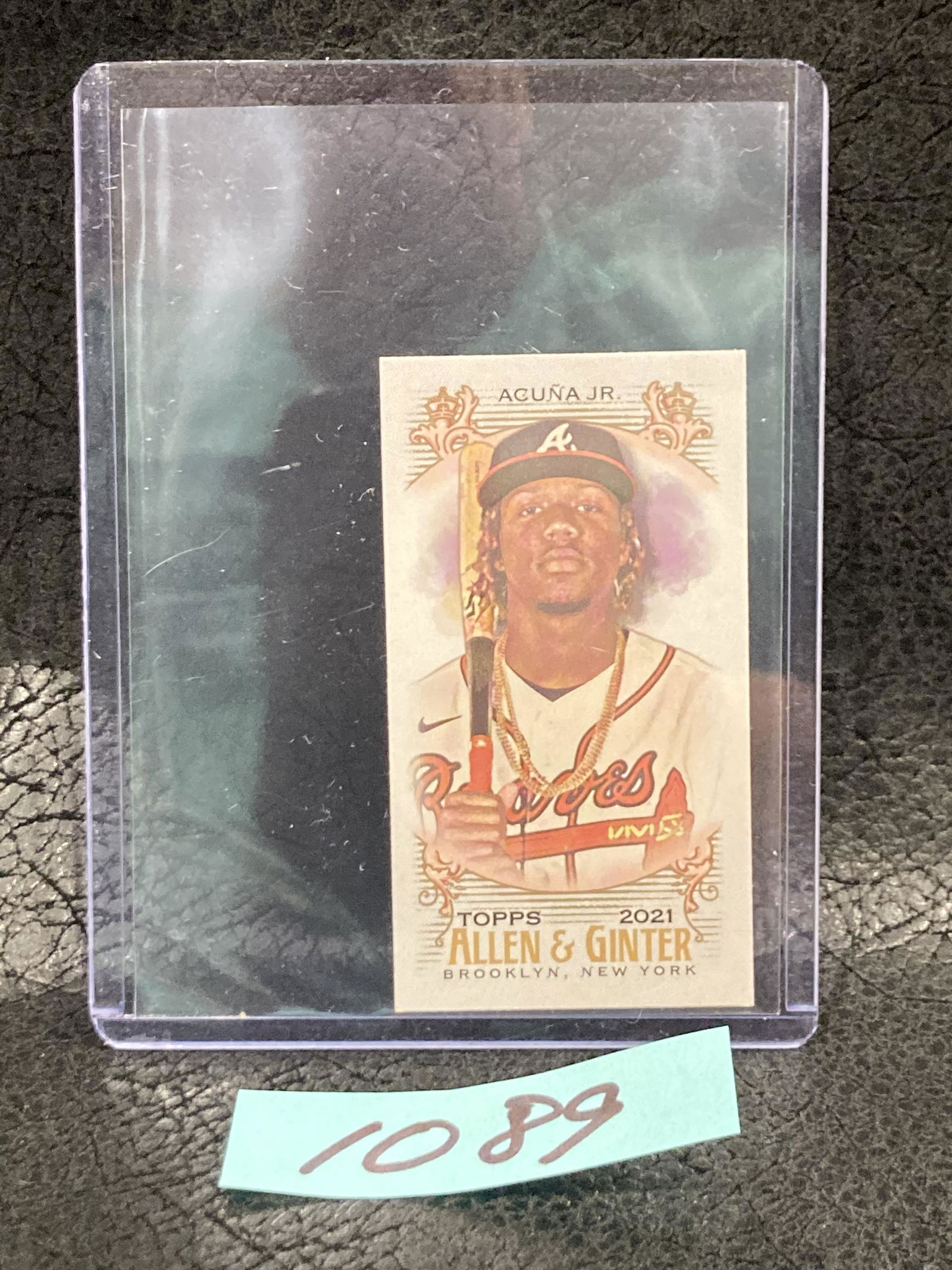 Ronald Acuna 2021 Topps Allen & Ginter Mini Atlanta Braves #72 (1 of 2)