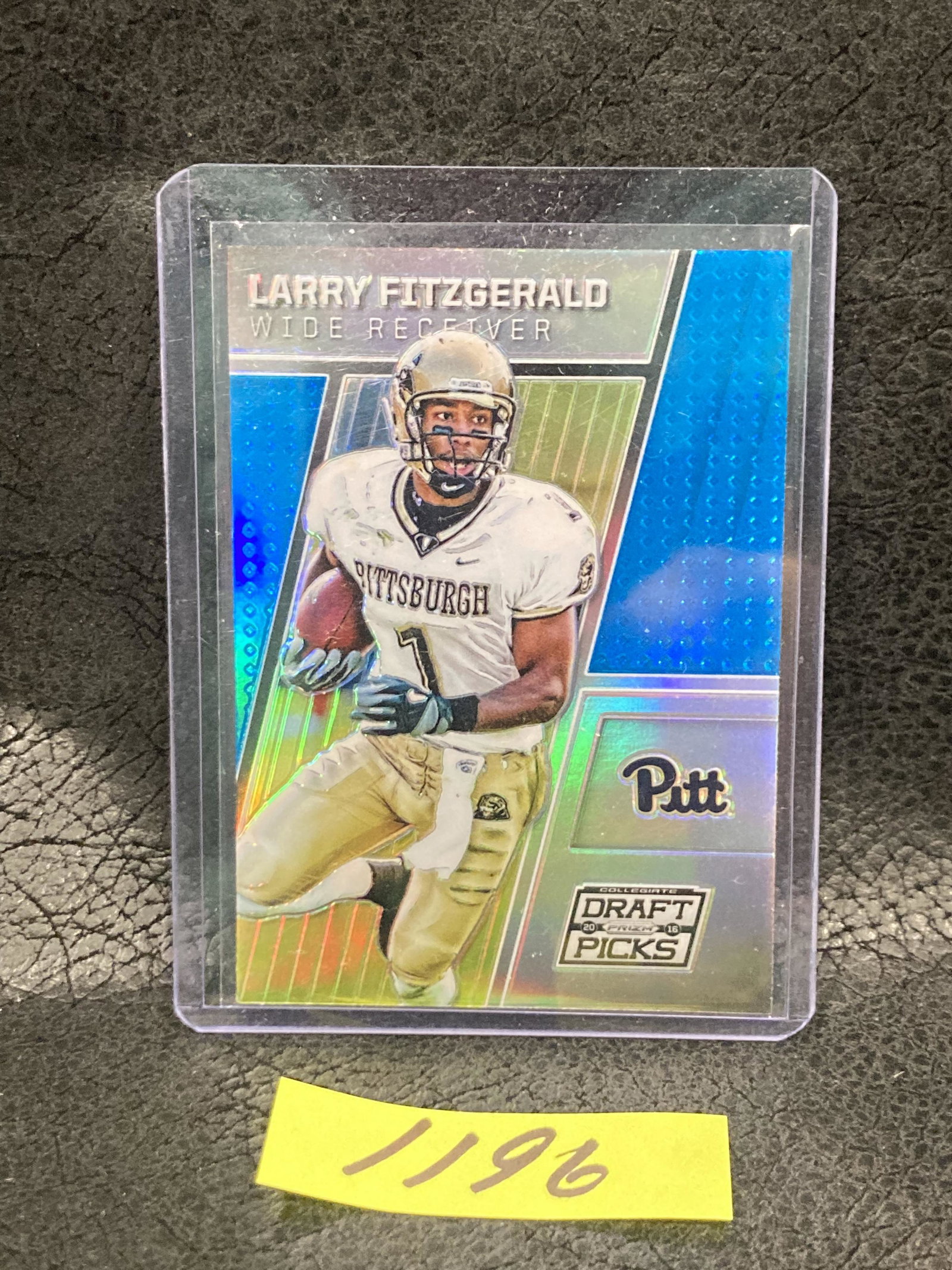 Larry Fitzgerald 2016 Prizm Draft Picks Silver University Of Pittsburgh #63: Larry Fitzgerald 2016 Prizm Draft Picks Silver University Of Pittsburgh #63