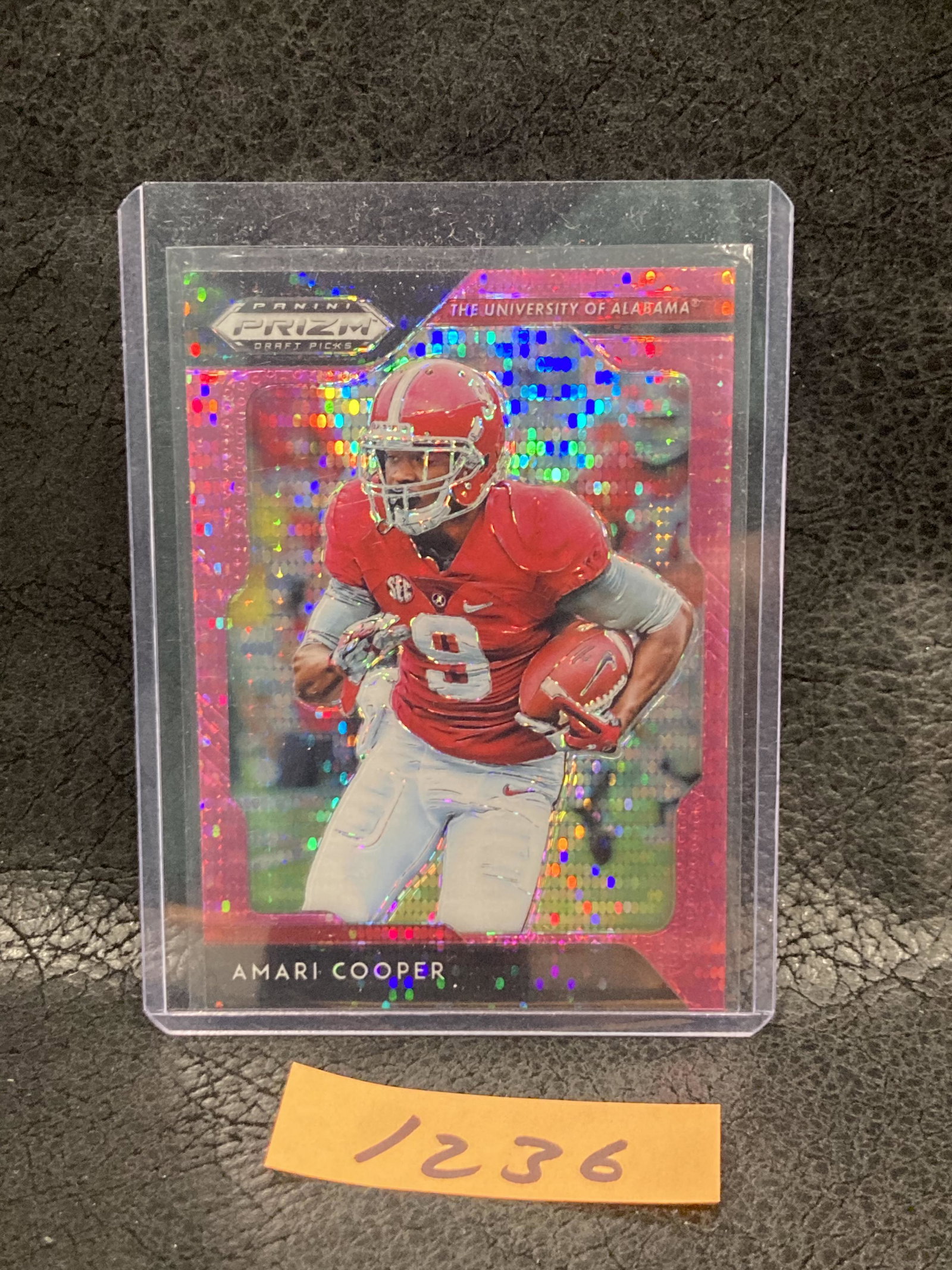 Amari Cooper 2019 Prizm Draft Picks Pink Pulsar Alabama #8 (1 of 2)