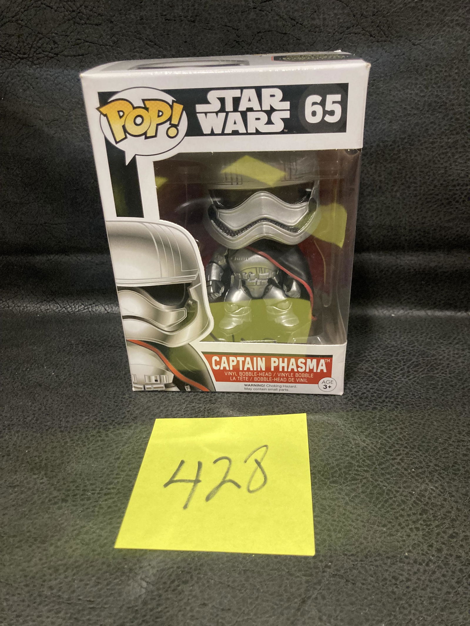 Funko POP Star Wars Captain Phasma Vinyl Figure #65 New in Box The Force Awakens (1 of 3)
