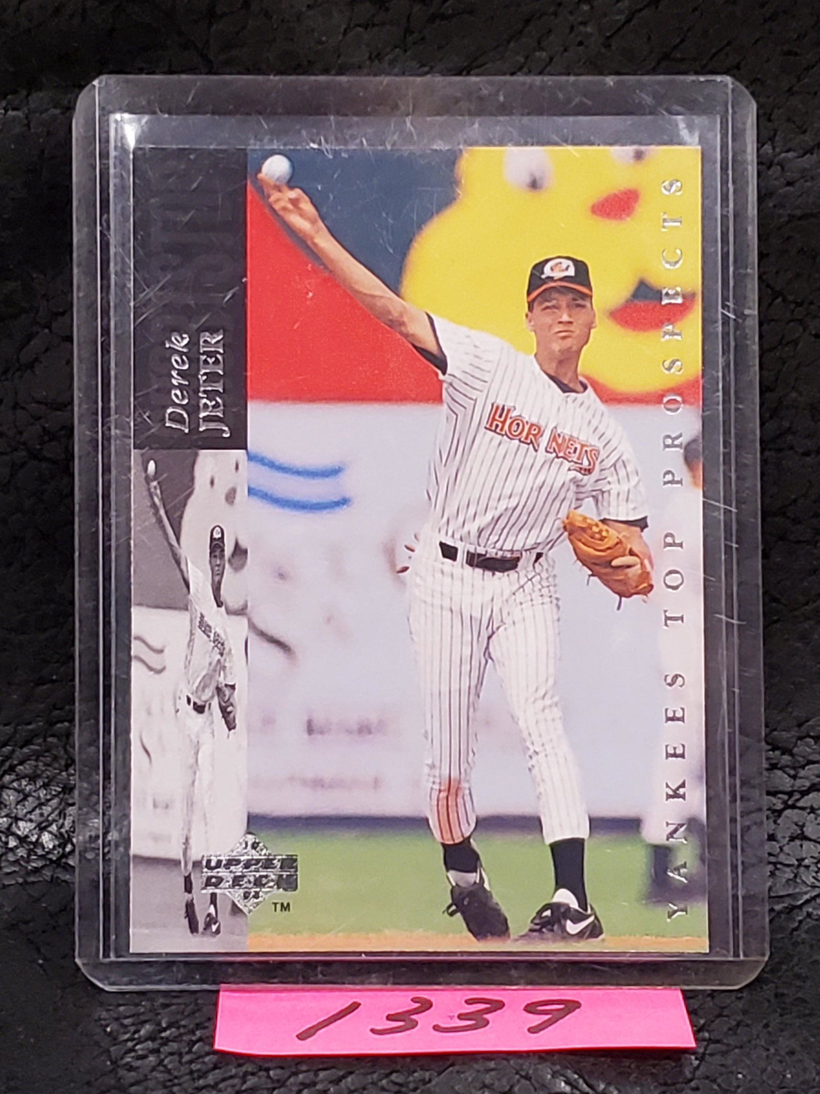 Derek Jeter 1993 Upper Deck Top Prospects Rookie New York Yankees #185 (1 of 2)