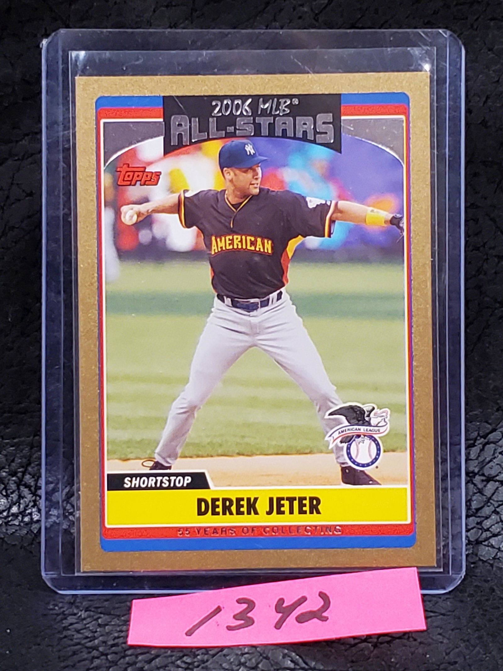 Derek Jeter 2006 Topps MLB All Stars #/2006 New York Yankees #UH219 (1 of 2)