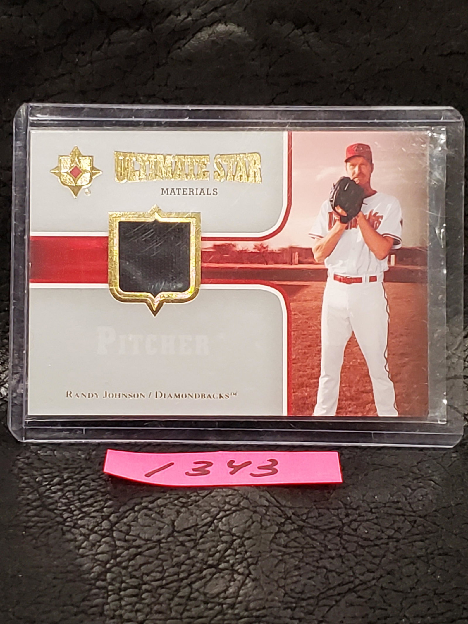 Randy Johnson 2007 Ultimate Collection Ultimate Star Materials Game Worn Arizona Diamondbacks #SM-RJ (1 of 2)