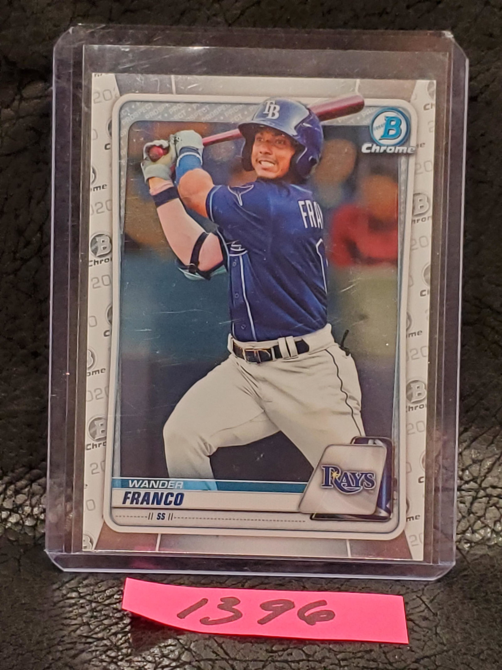 Wander Franco 2020 Bowman Chrome Prospect Base Tampa Bay Rays #BCP-1 (1 of 2)