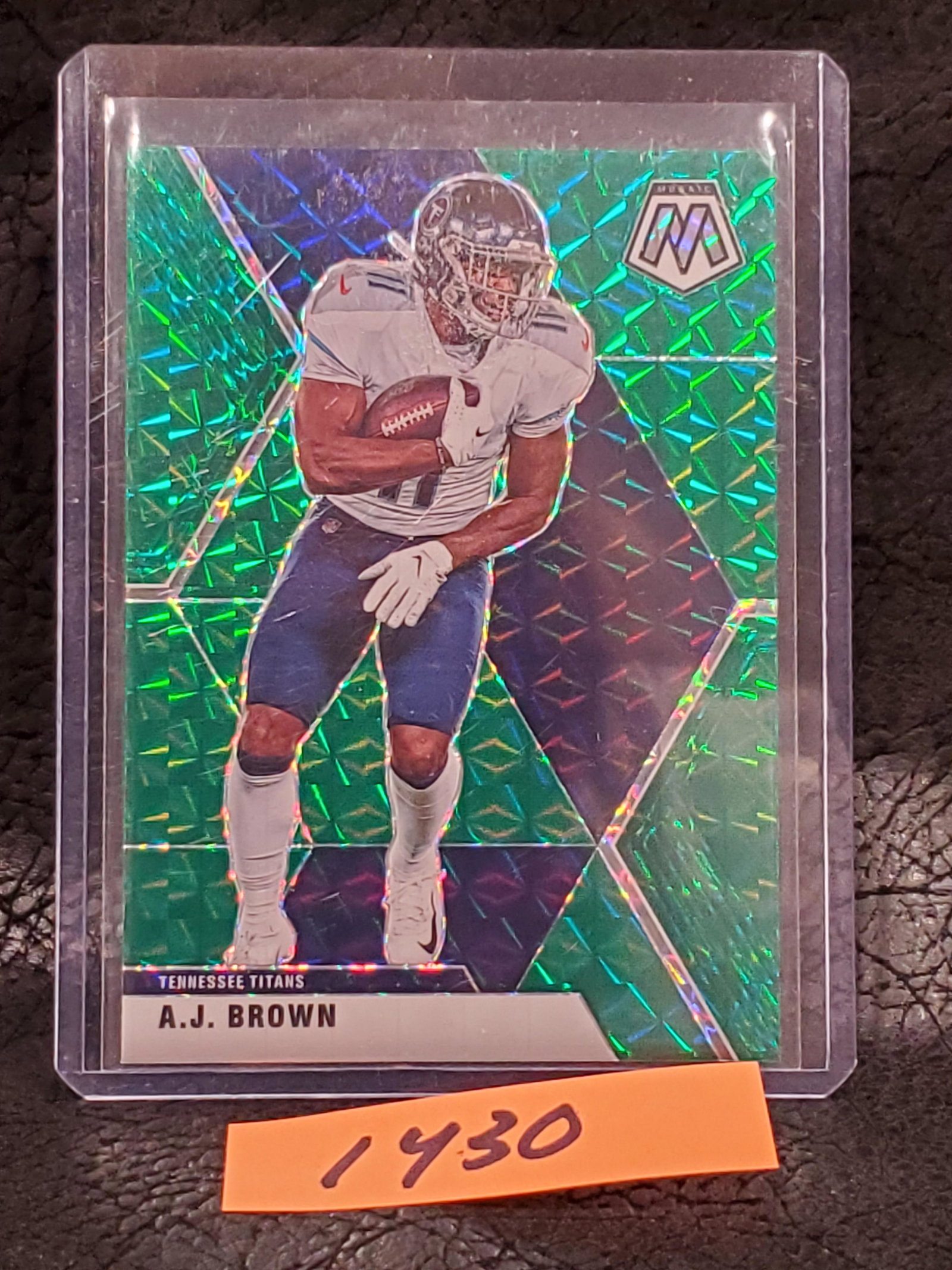 A.J. Brown 2020 Mosaic Green Tennesee Titans #190 (1 of 2)