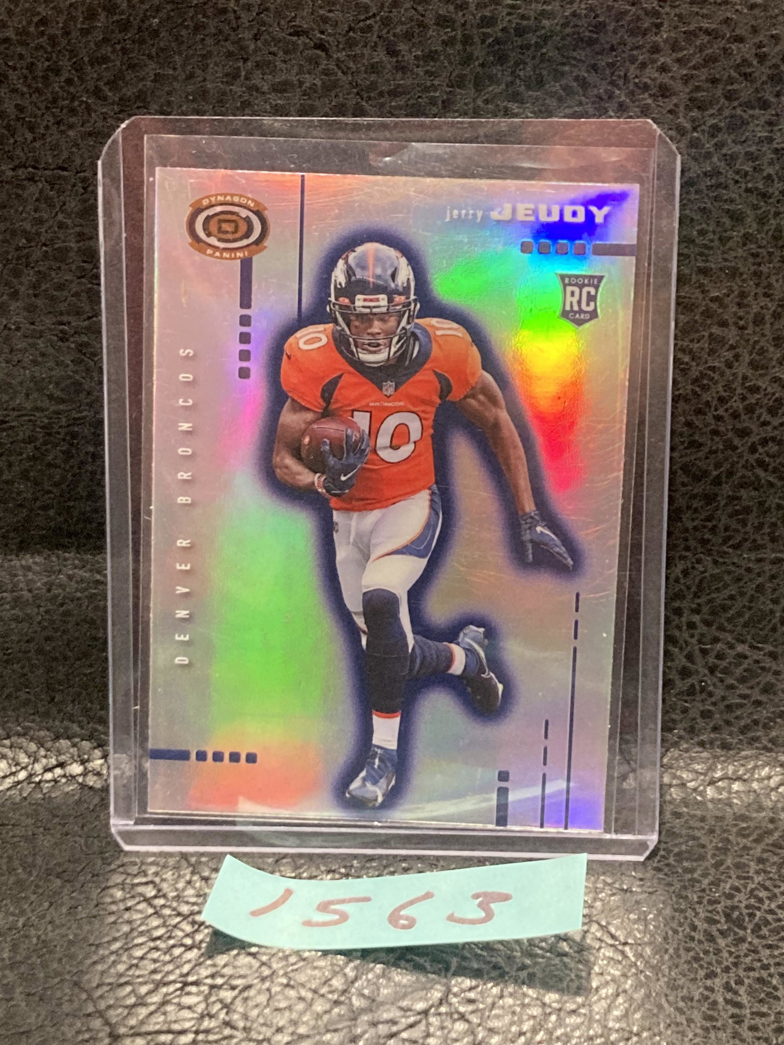 Jerry Jeudy 2020 Chronicles Dyagon Silver Rookie Denver Broncos #D-12 (1 of 2)