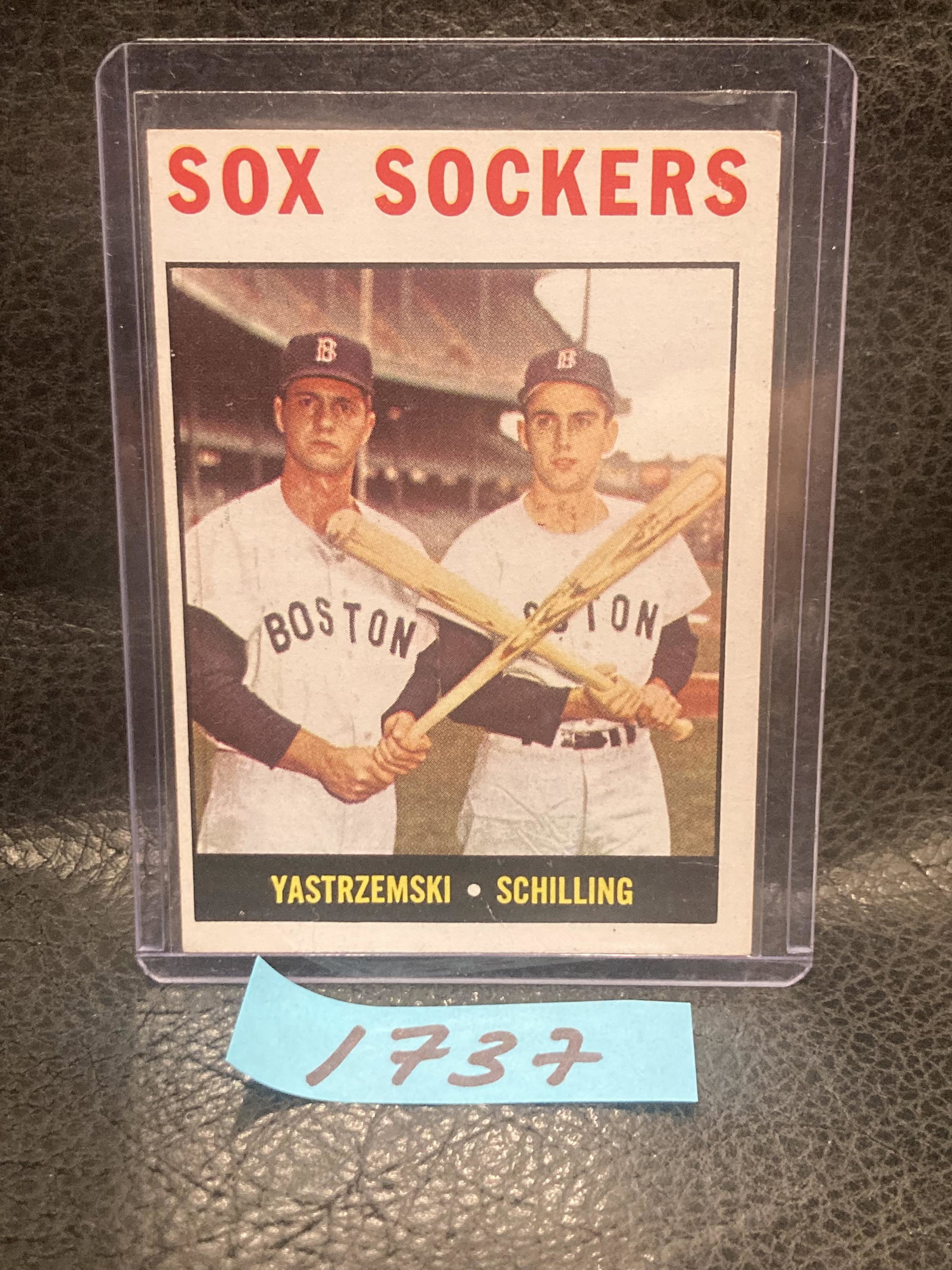 Carl Yastremski Chuck Schilling Sox Sockers 1964 Topps Boston Red Sox #182 (1 of 2)