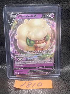 Whimsicott V 2022 Brilliant Stars Ultra Rare Base 64/172: Whimsicott V 2022 Brilliant Stars Ultra Rare Base 64/172