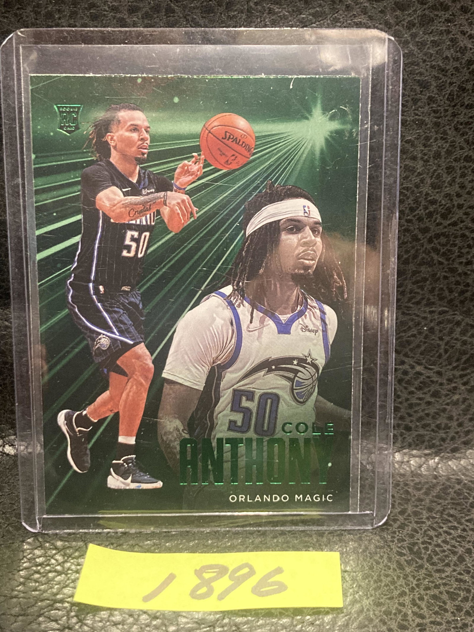 Cole Anthony 2020-21 Chronicles Essentials Green Rookie Orlando Magic #211 (1 of 2)