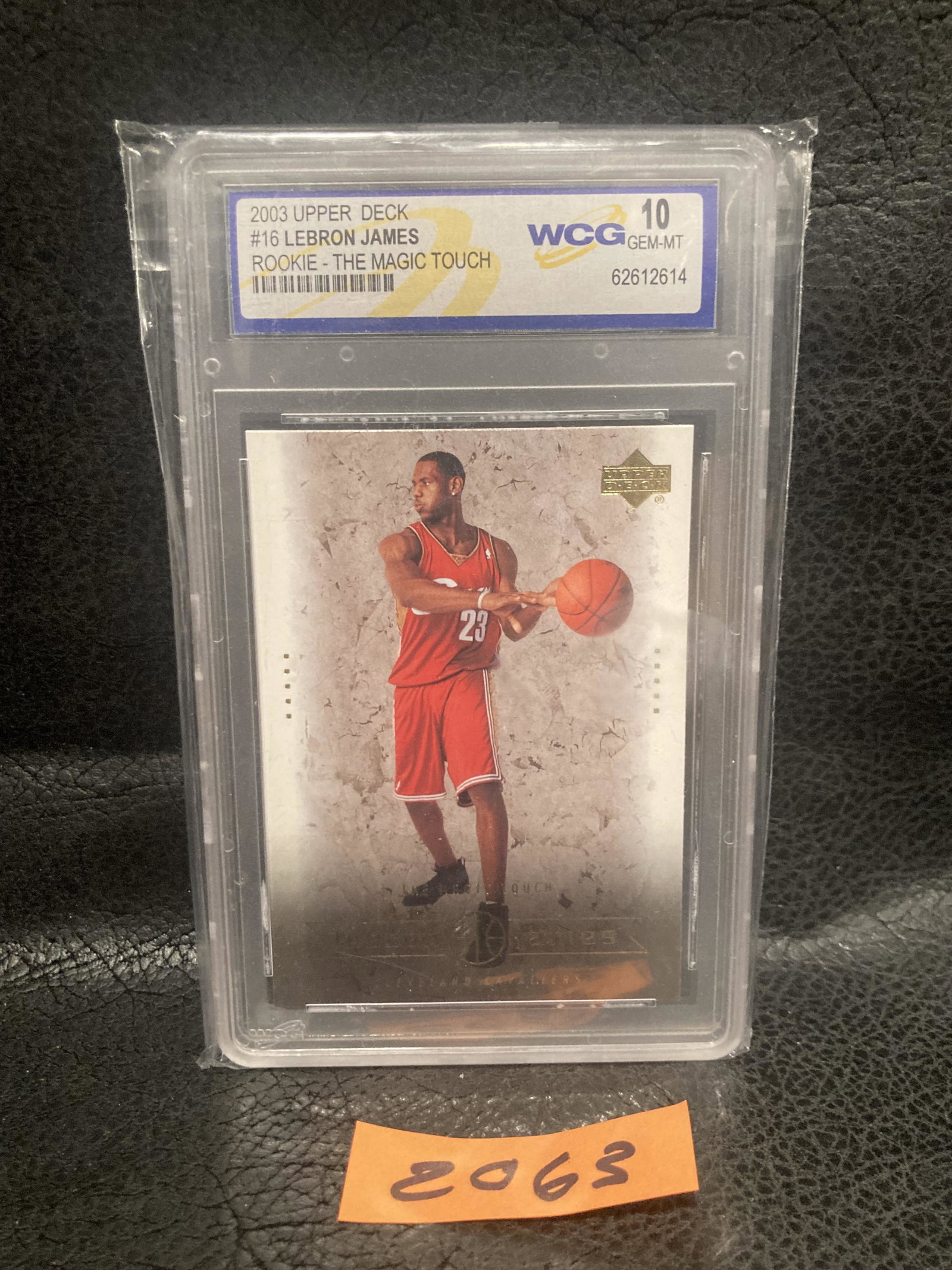 Lebron James 2003 Upper Deck The Magic Touch Rookie WCG 10 Cleveland Cavaliers #16 (1 of 2)