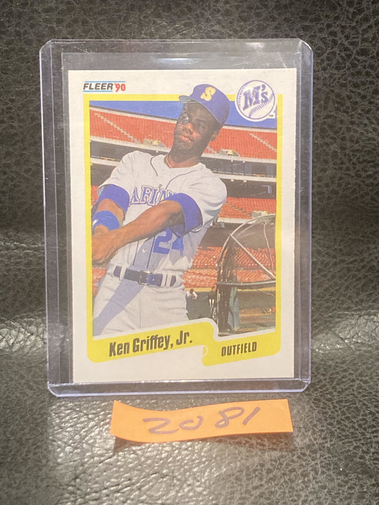 Ken Griffey Jr. 1990 Fleer Base Seattle Mariners #513 (1 of 2)