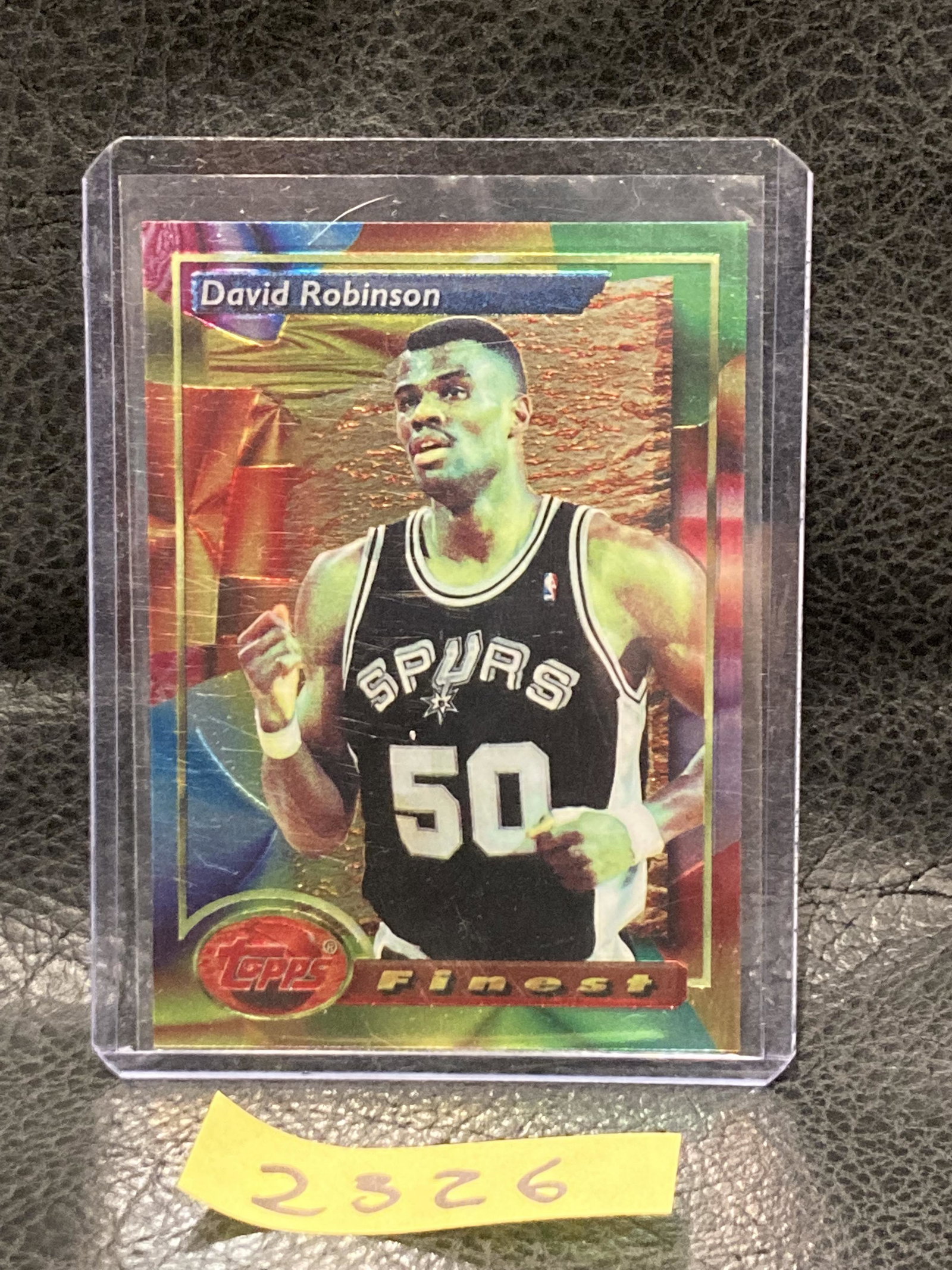 David Robinson 1993-94 Topps Finest Base San Antonio Spurs #21: David Robinson 1993-94 Topps Finest Base San Antonio Spurs #21