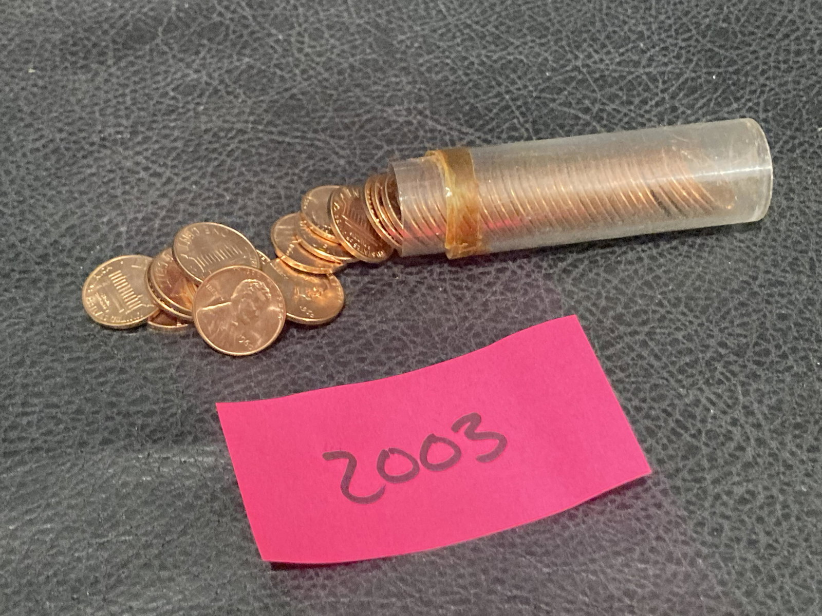 1960 Uncirculated Bright Red Lincoln Cent Pennys 50 Count Copper (1 of 2)