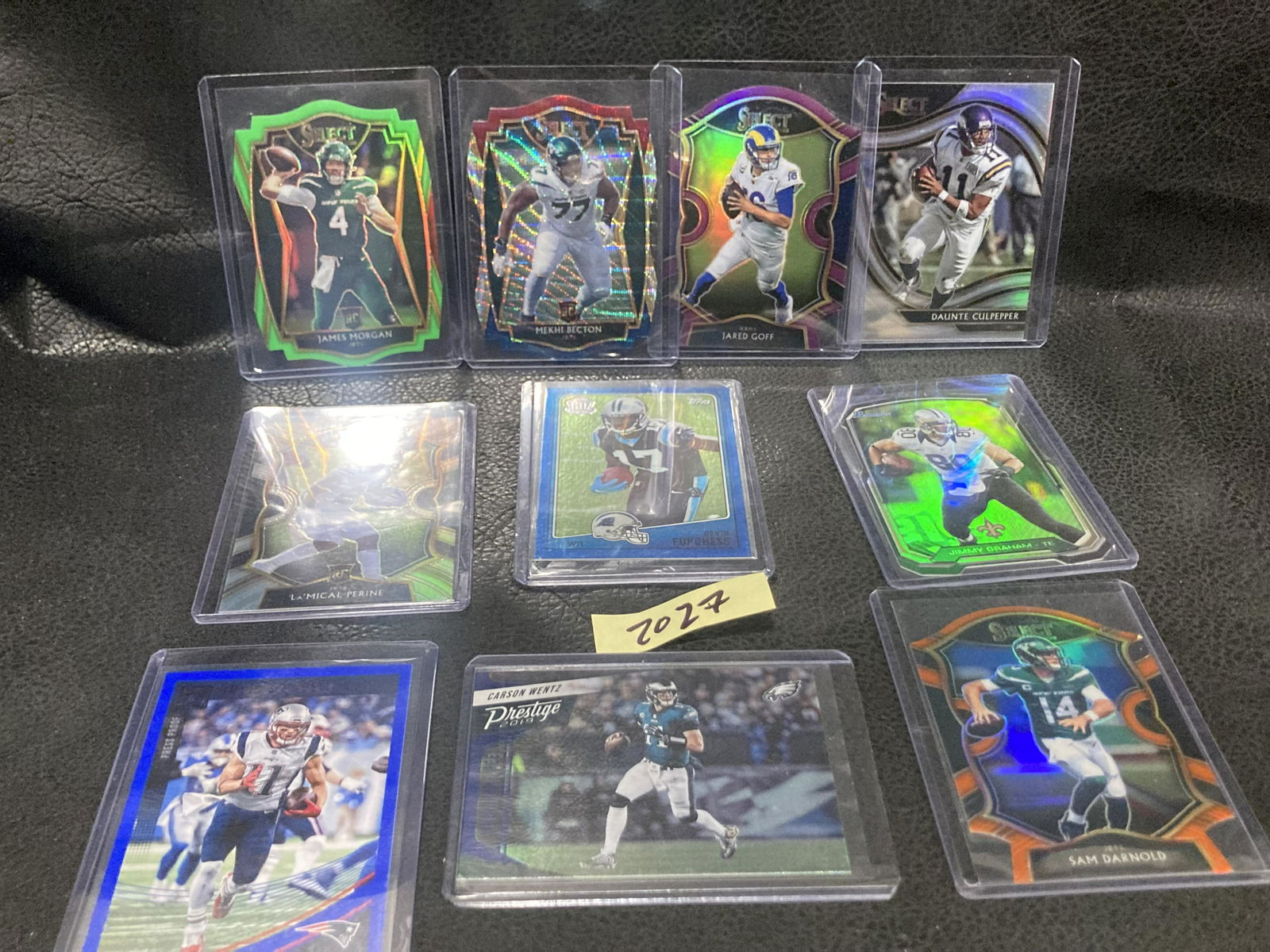 lot of 10 top loaded Football Stars Refactors (1 of 2)