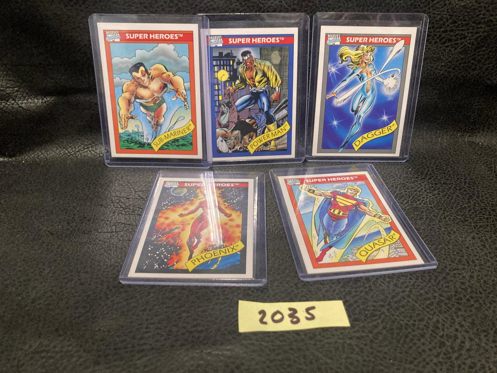 Lot of 5 1990 Marvel Impel Cards (1 of 2)