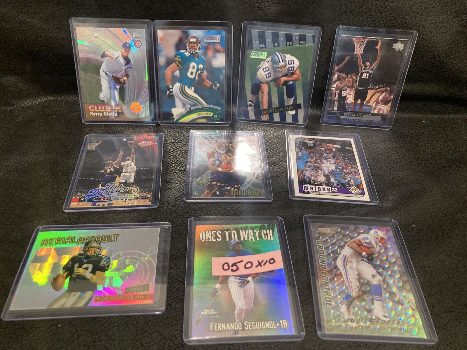 Lot 10 Top Loaded Mixed Sport Cards (1 of 2)